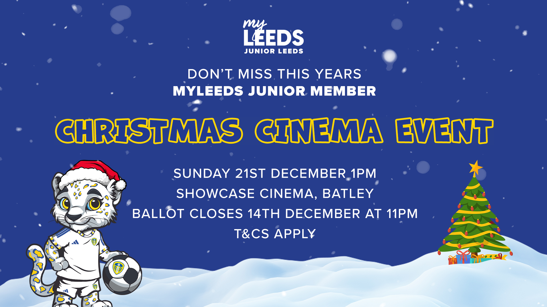 Christmas cinema event
