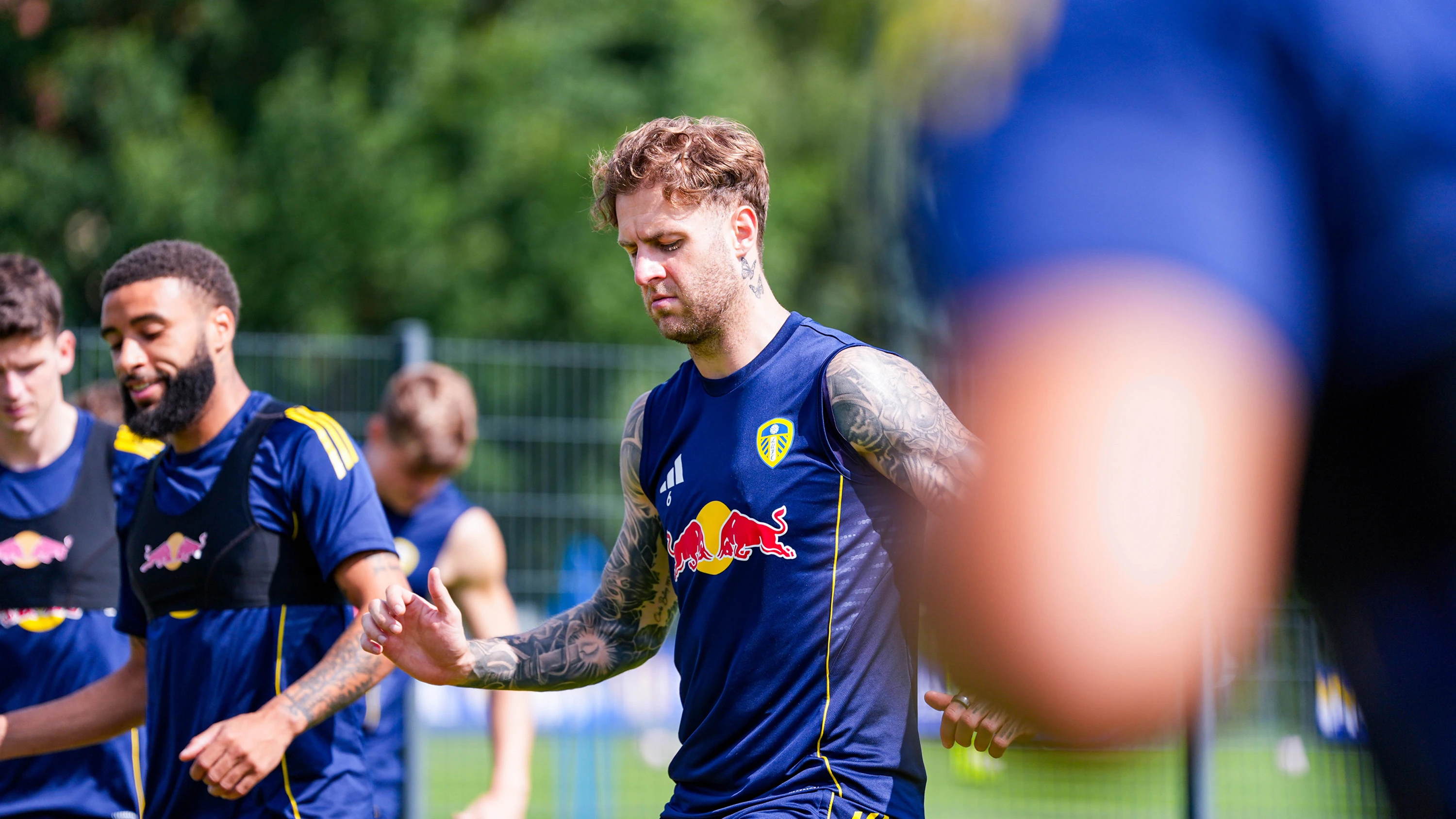 Joe Rodon Germany training camp