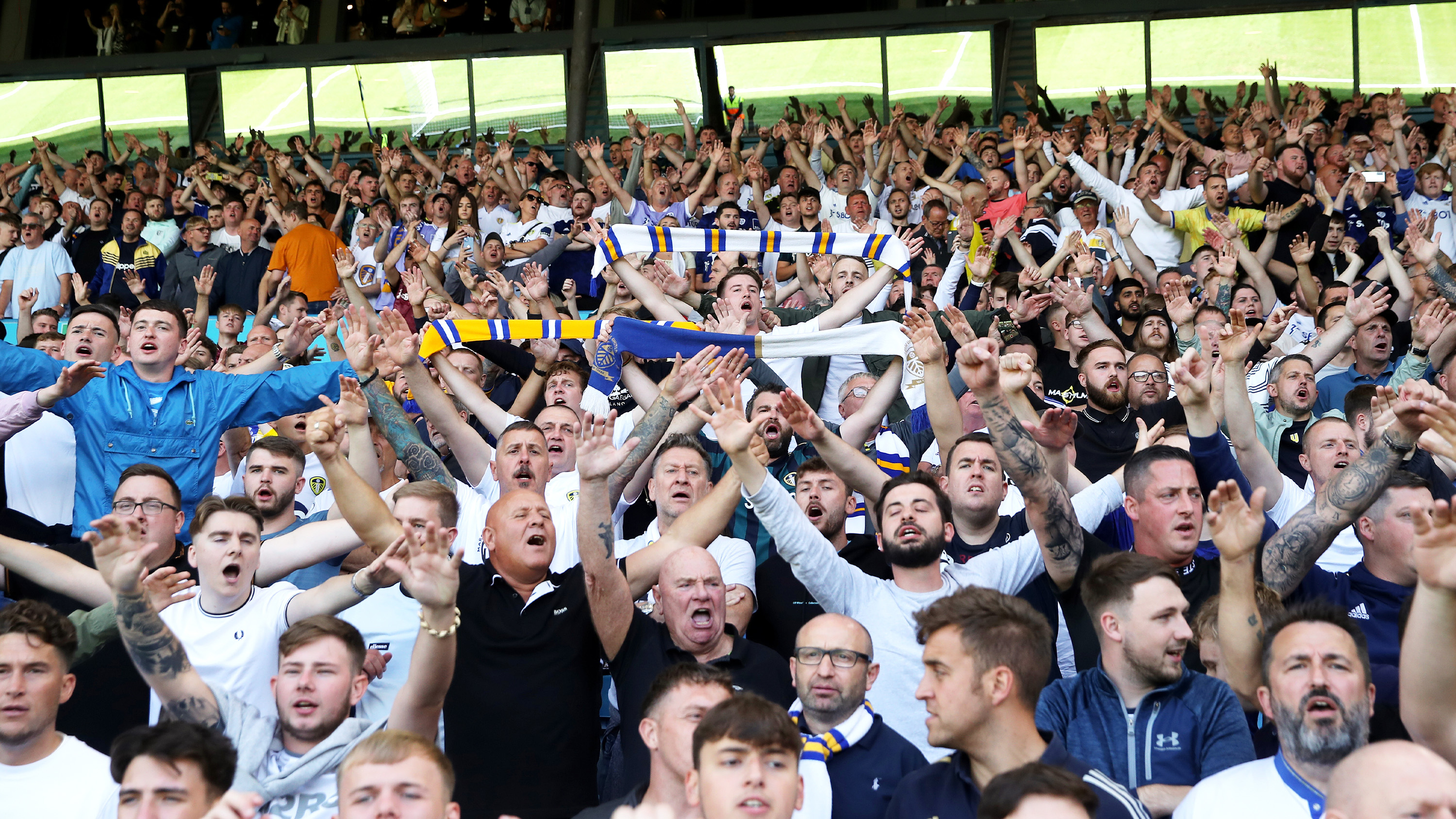 Elland Road South Stand Fans