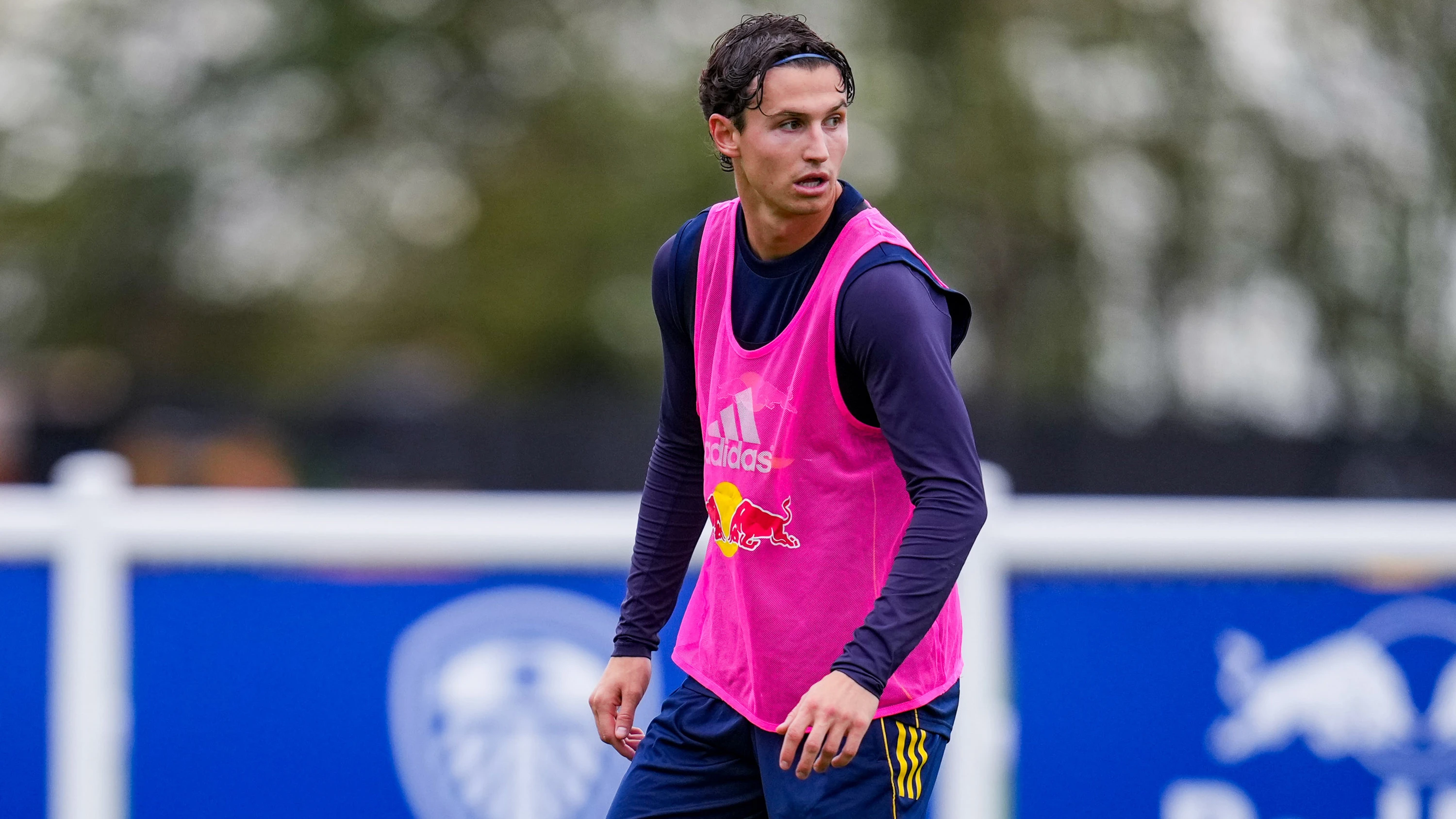 Brenden Aaronson training