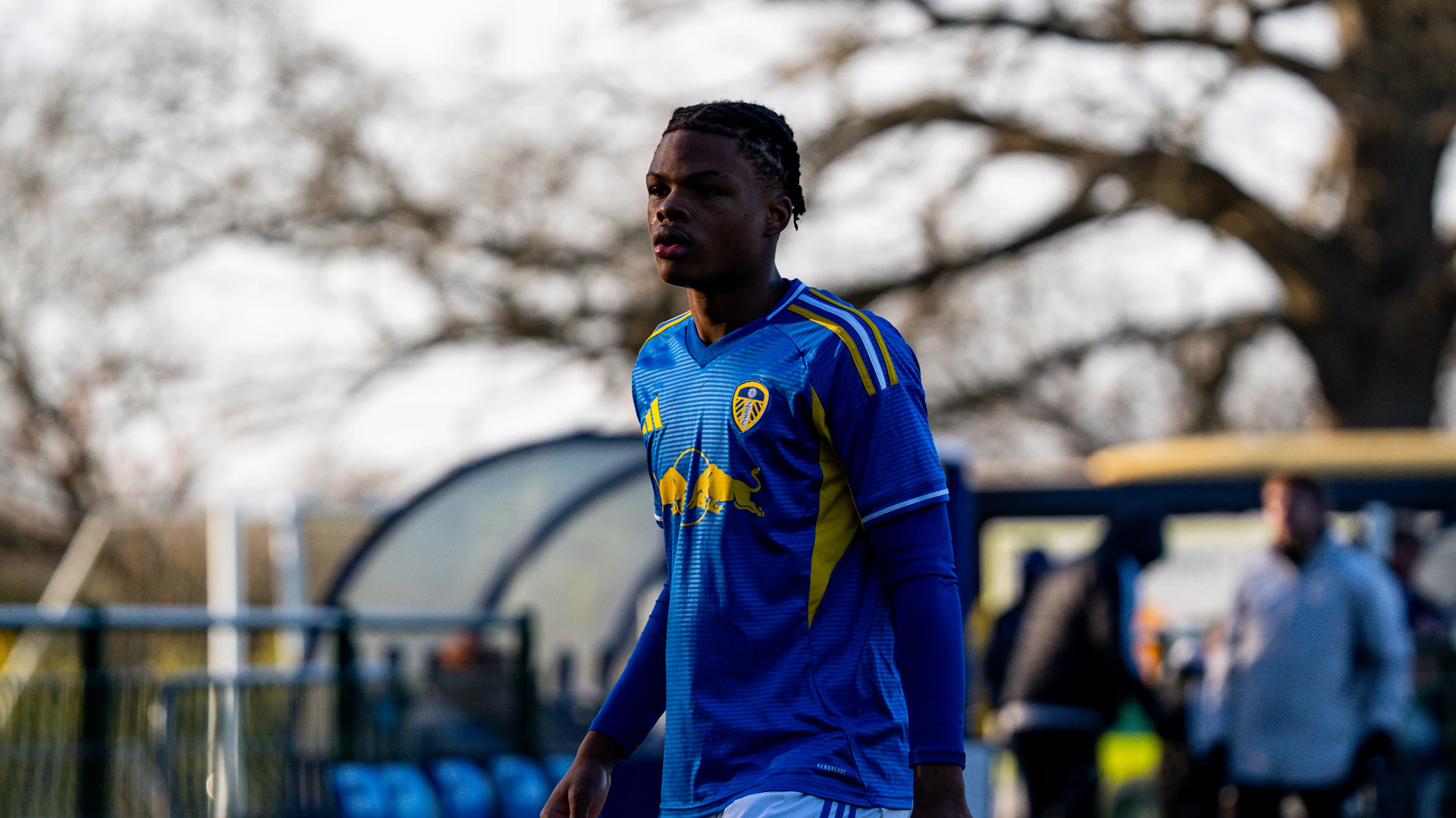 Carrick Njinko away shirt