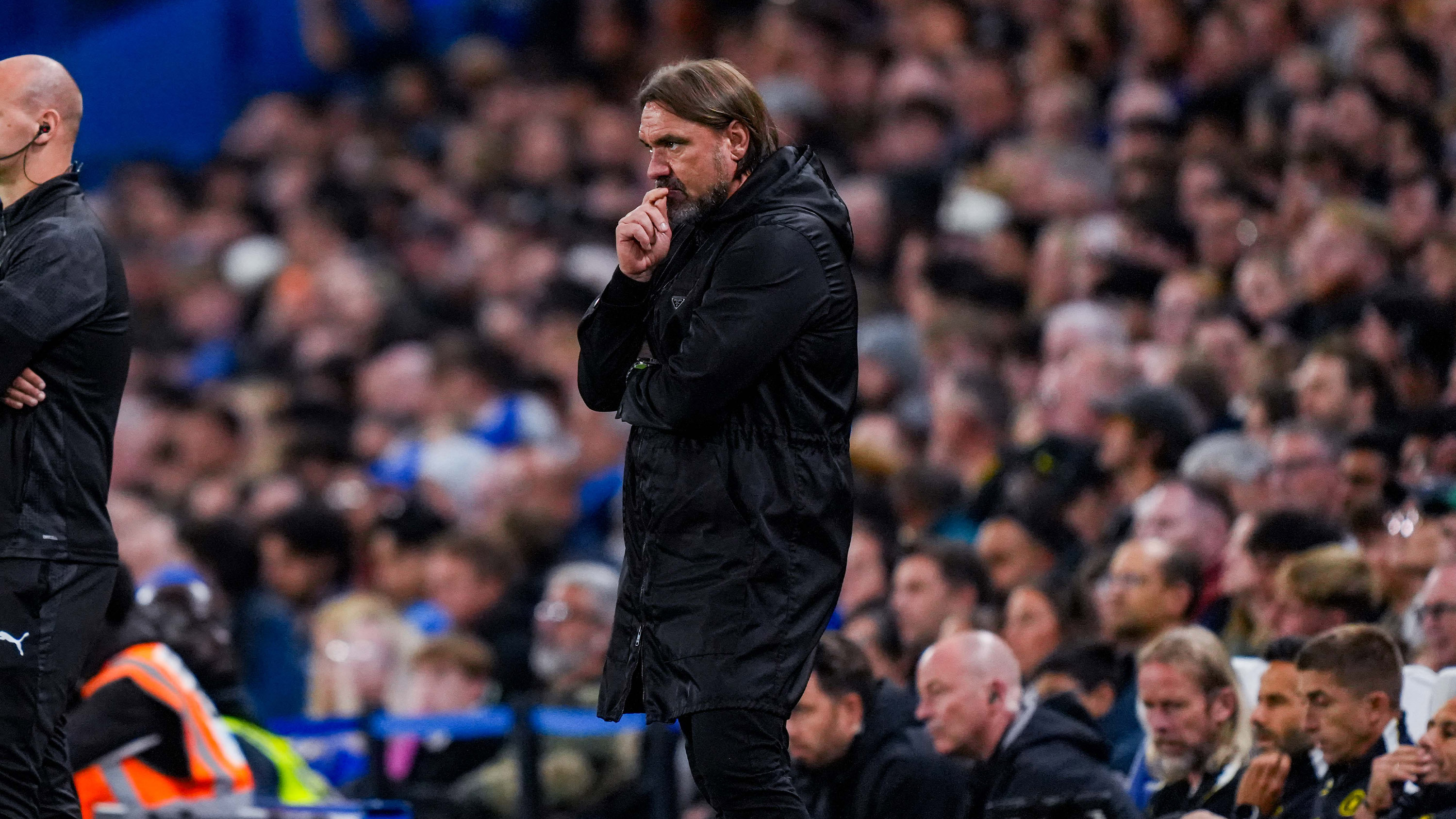 Daniel Farke Chelsea EFL Cup Sep 09 Close up
