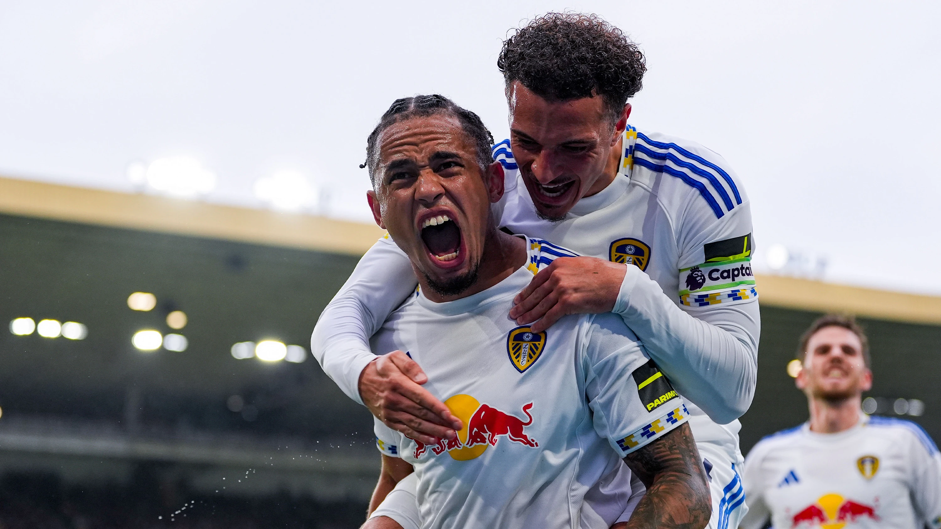 Noah Okafor Wolves Celebration