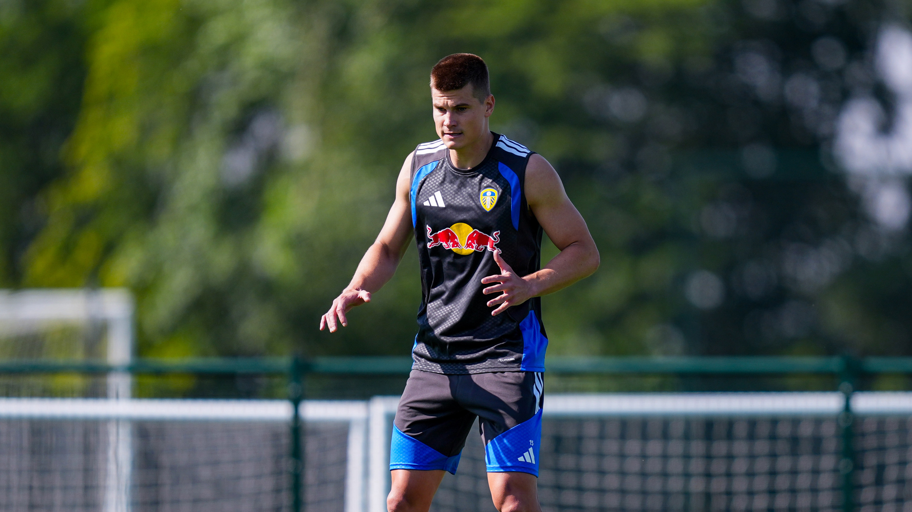 Jaka Bijol training Aug 26 standing