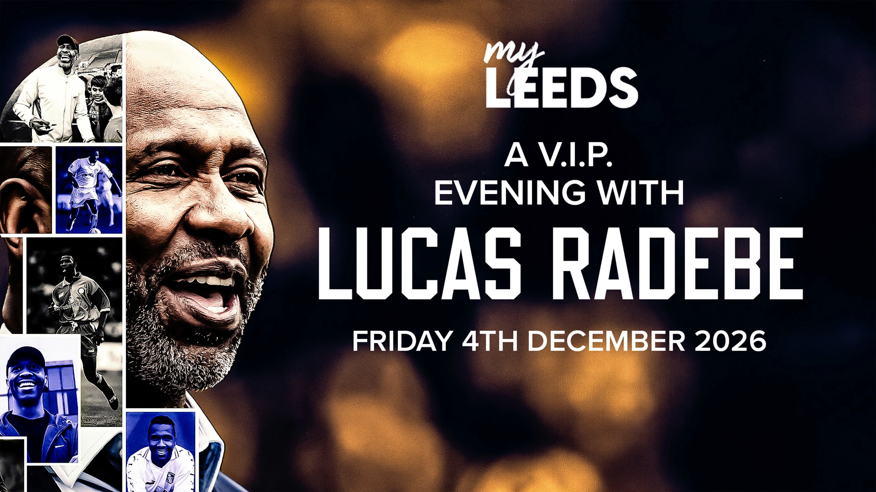 Lucas Radebe VIP Dinner 28 Oct Graphic