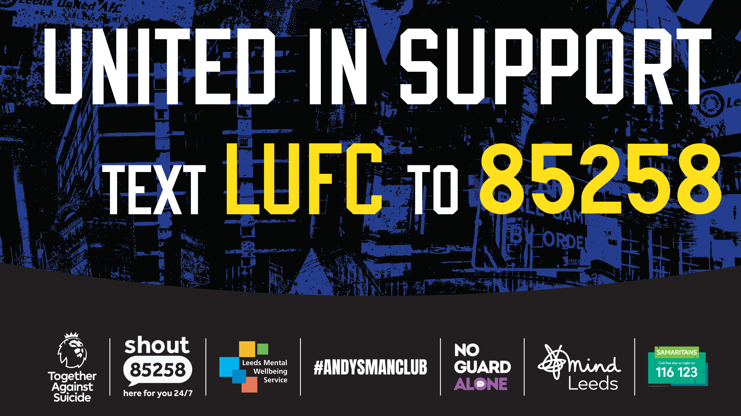 United In Support lockup