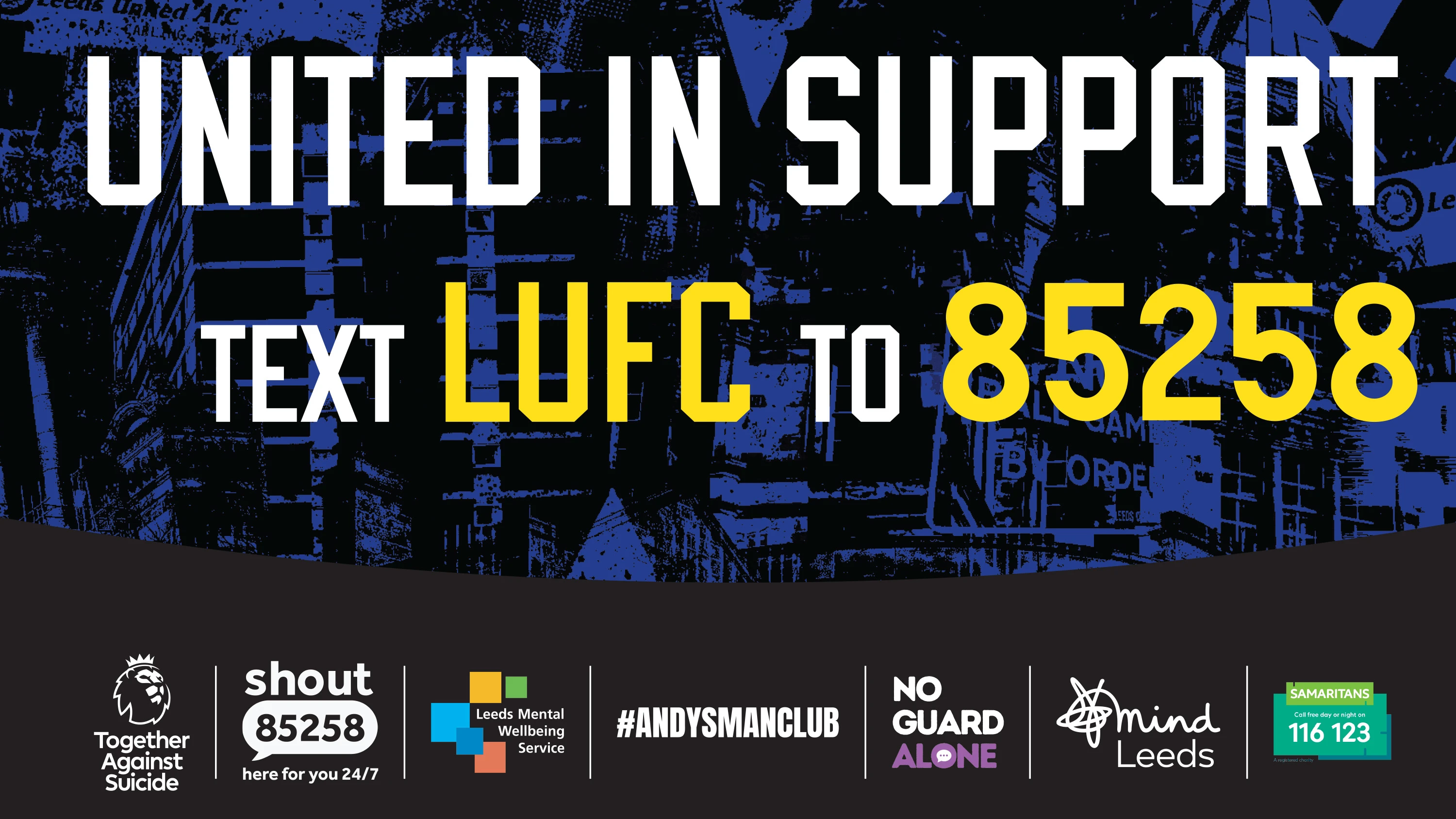 United In Support lockup