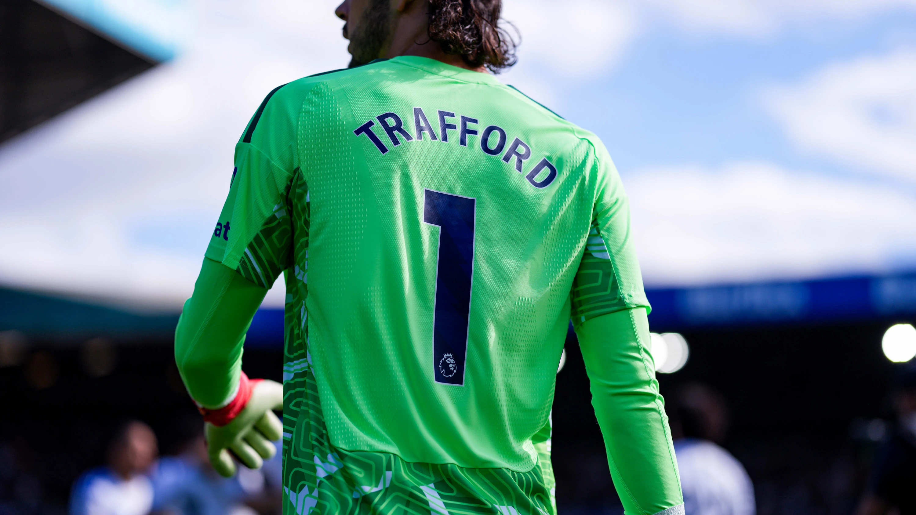 James Trafford vs Crystal Palace Sep 26 Back of shirt