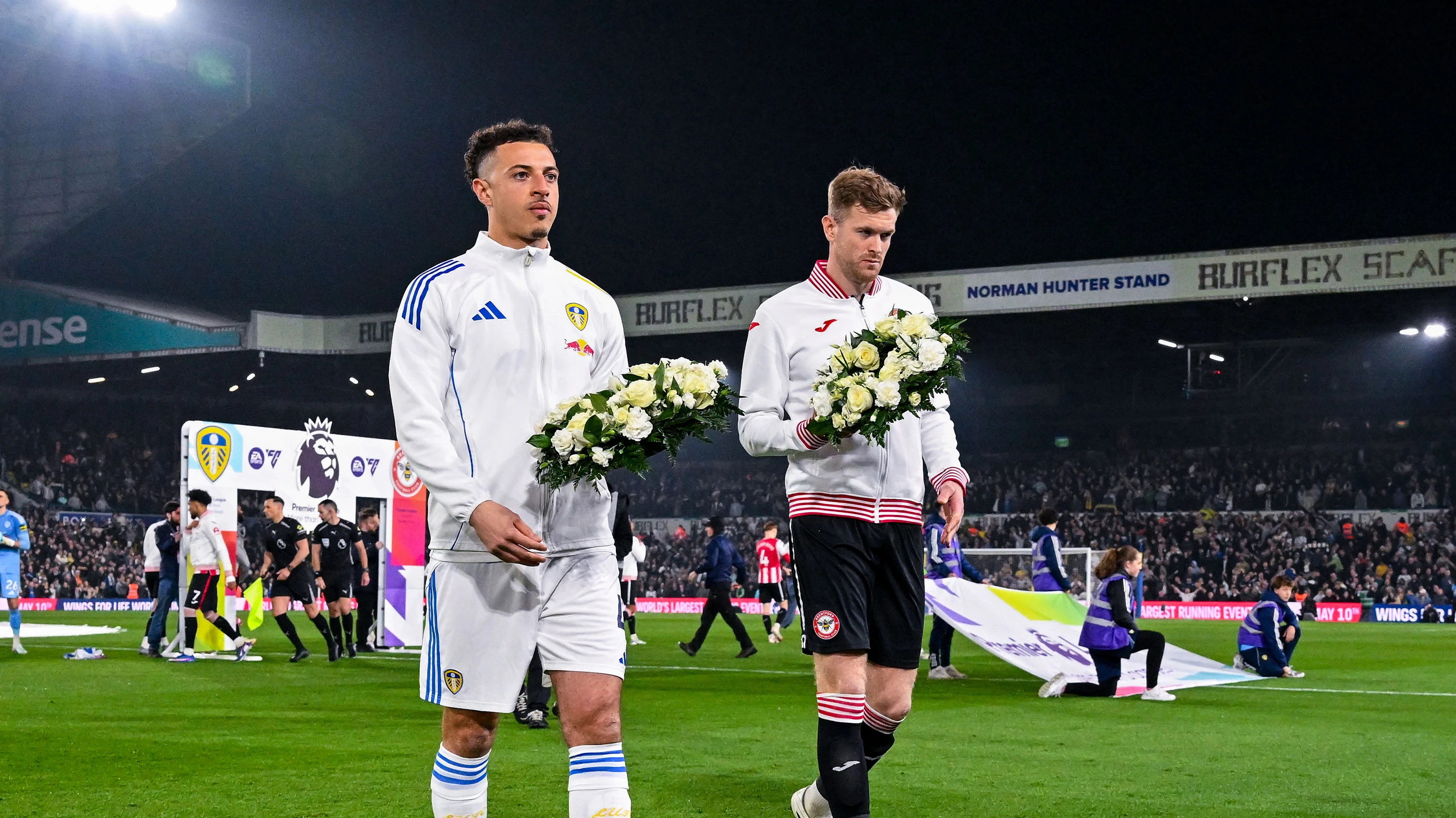 Chris and Kev Brentford Mar 26 Wreath Laying