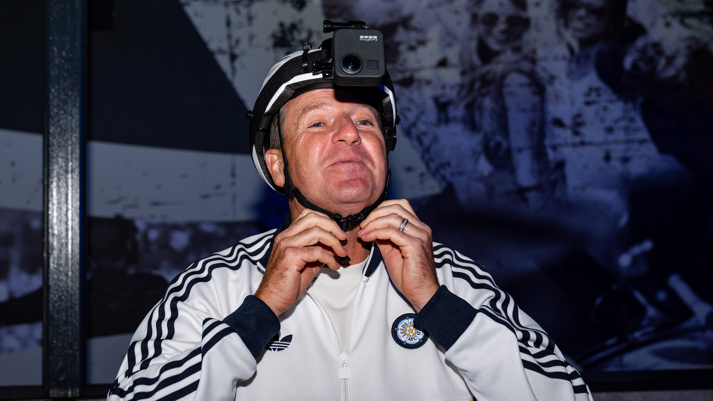 Michael Bridges Flamingo Land Oct 26 Go Pro Helmet