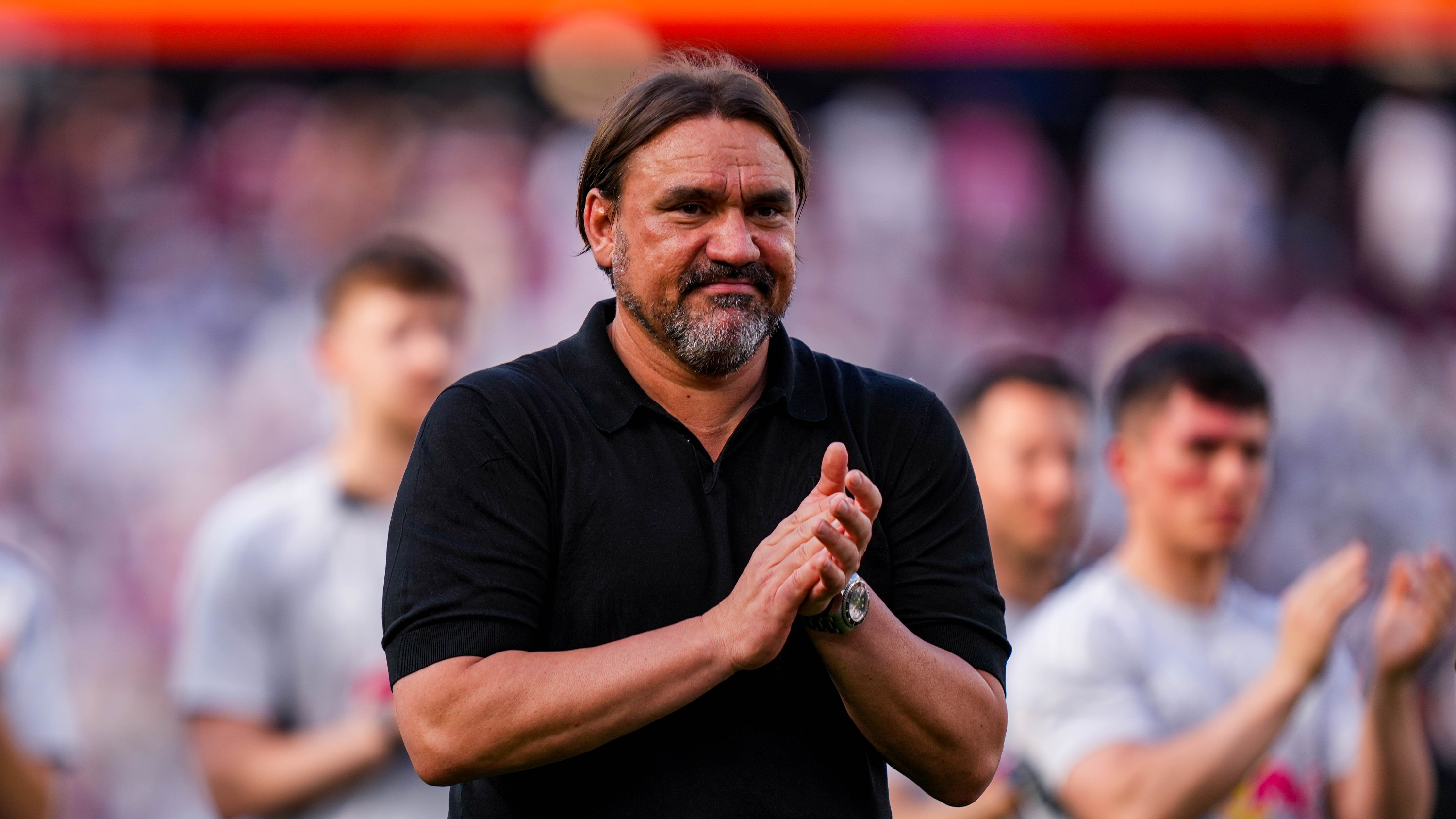 Daniel Farke West Ham May 26 Post Match Clapping
