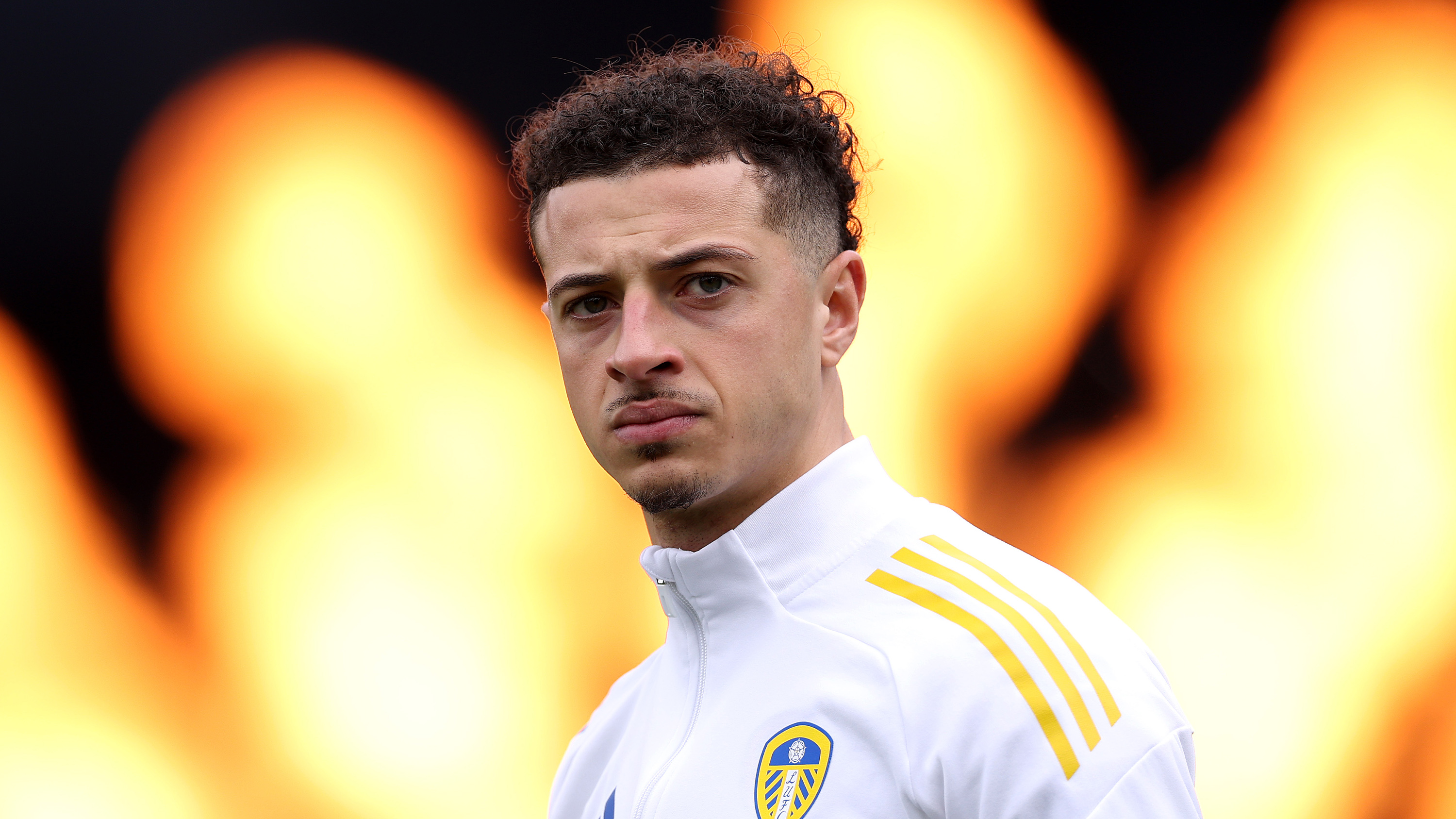 Ethan Ampadu Palace Mar 26 Walk Out