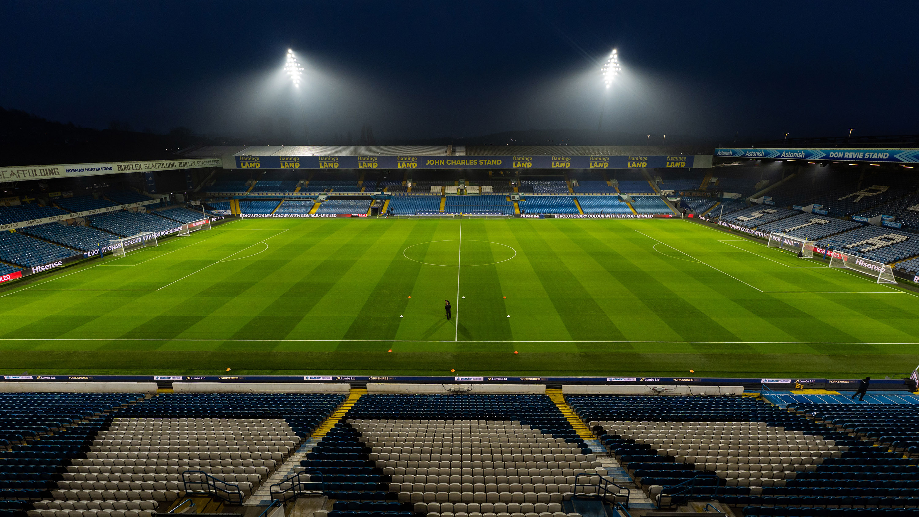 Elland Road night