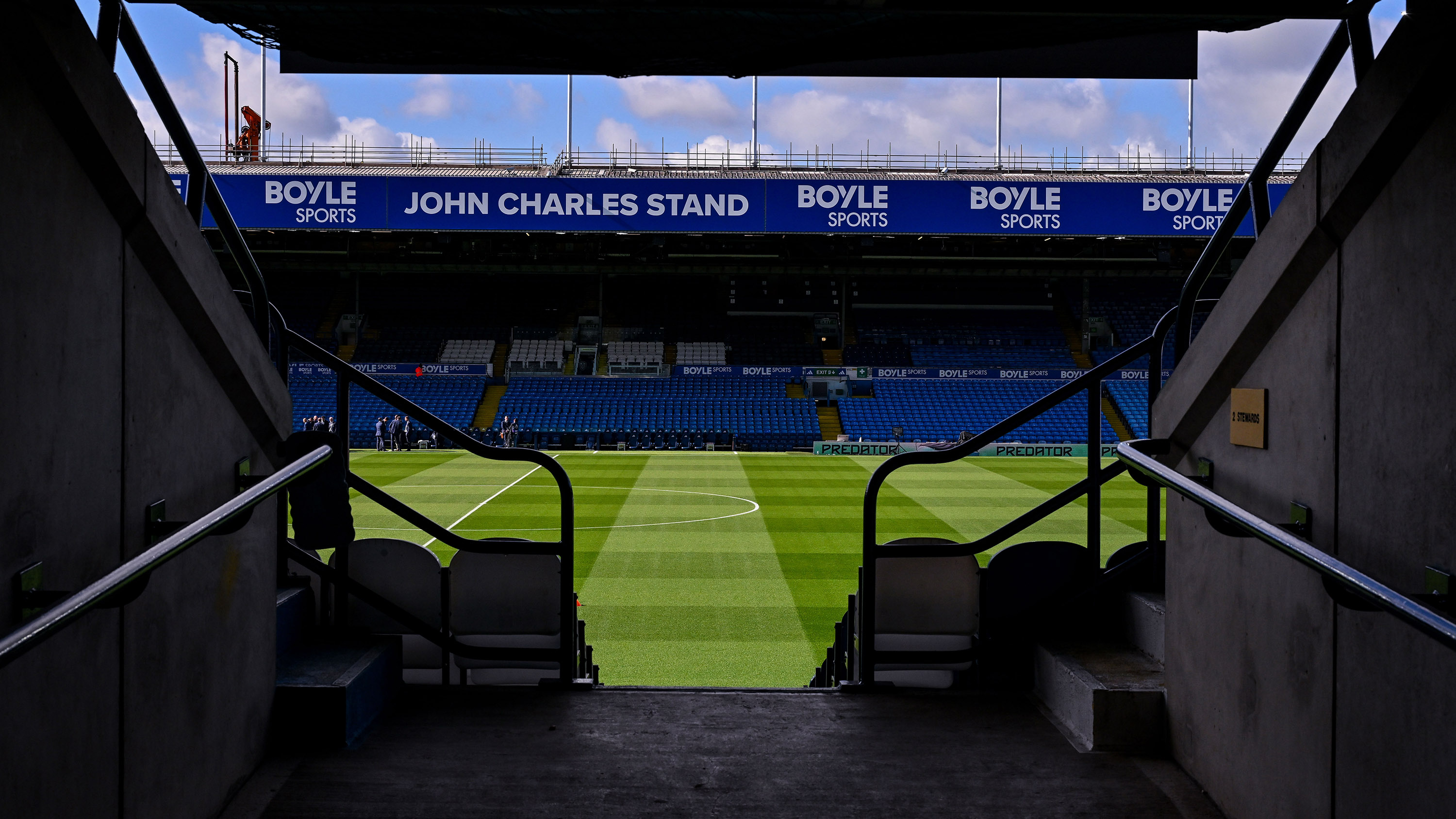 West Stand Palace Sep 20 Tunnel Shot