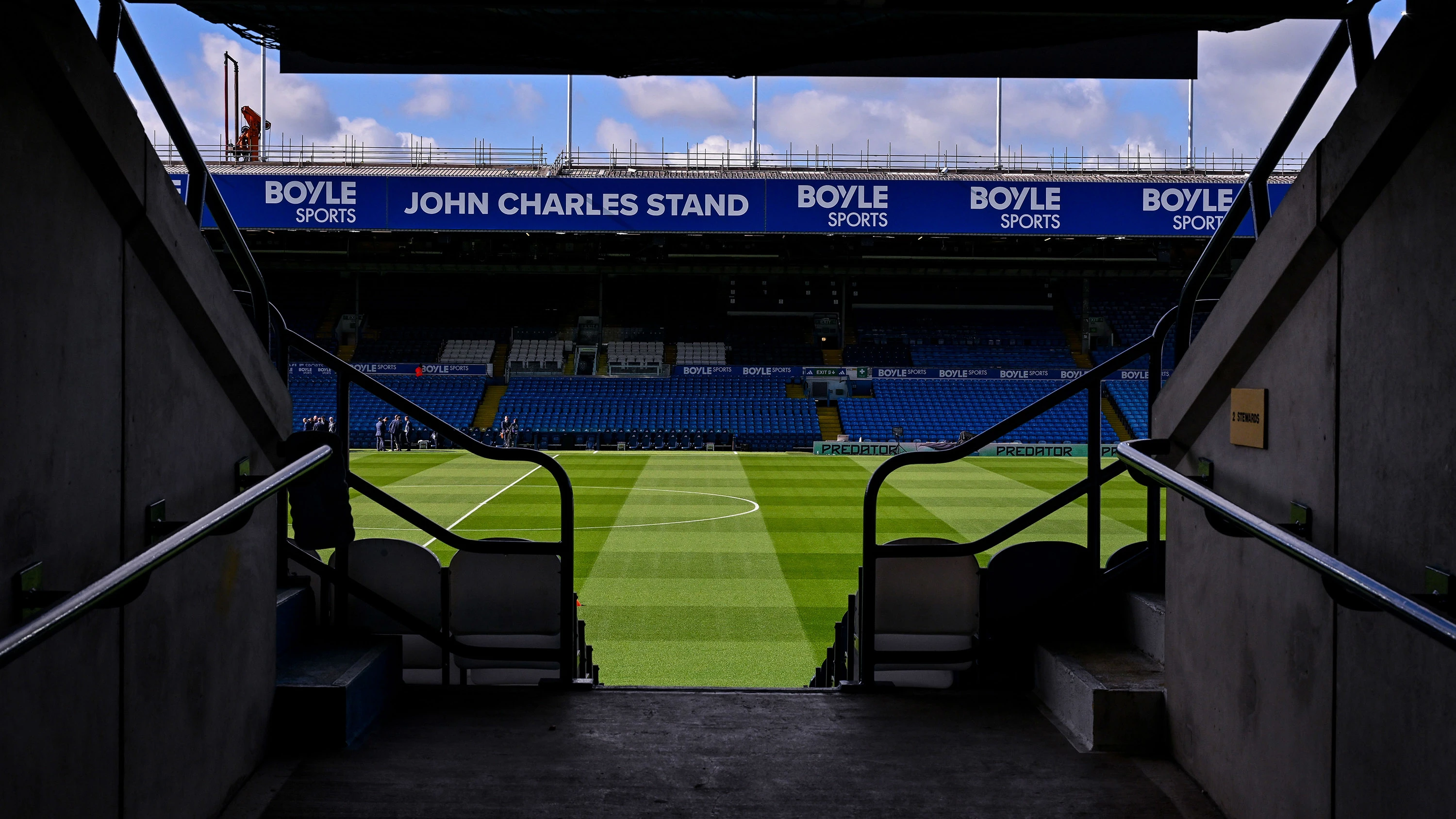 West Stand Palace Sep 20 Tunnel Shot