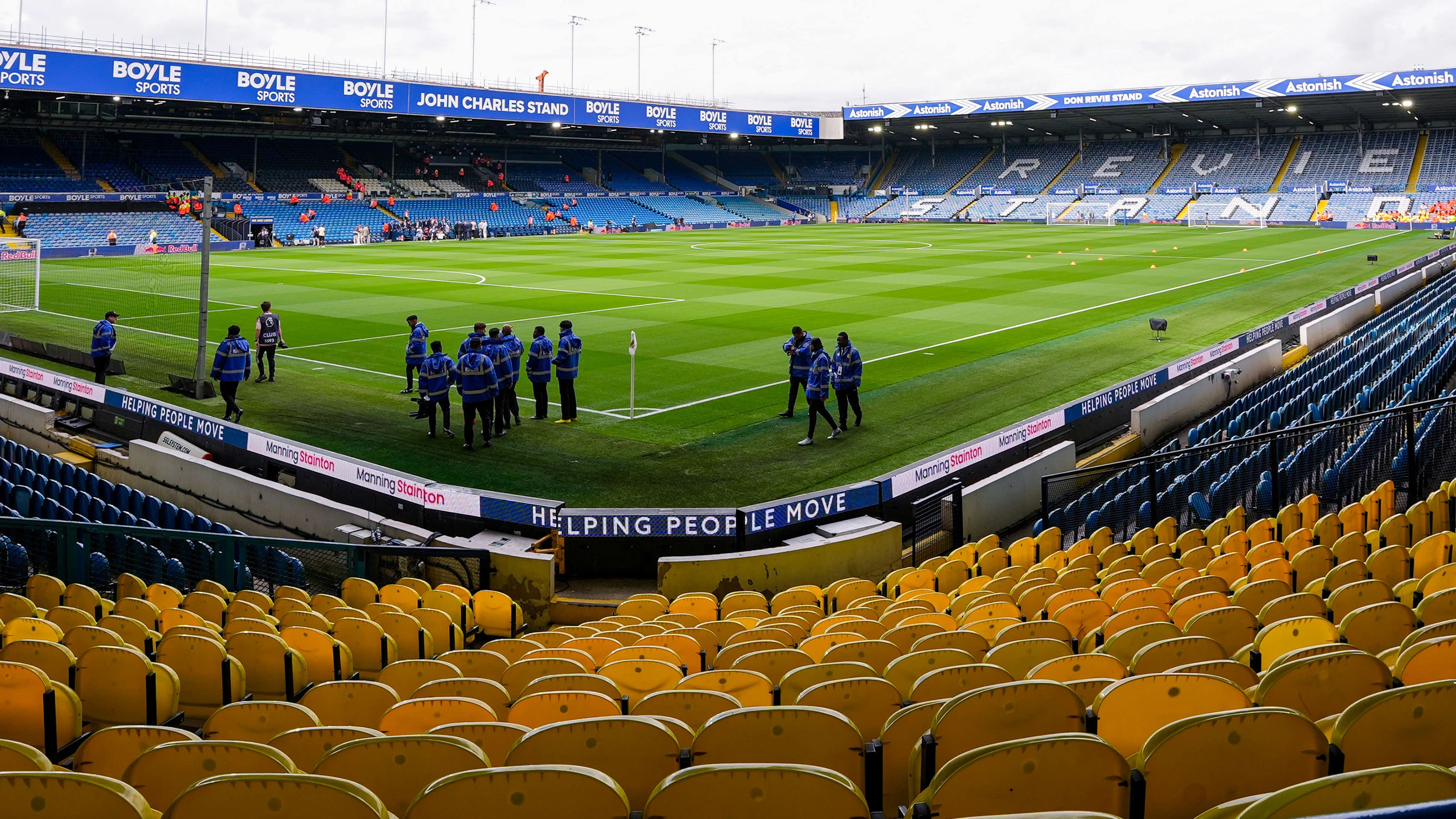 Elland Road Brentford Aug 26 South East Stand