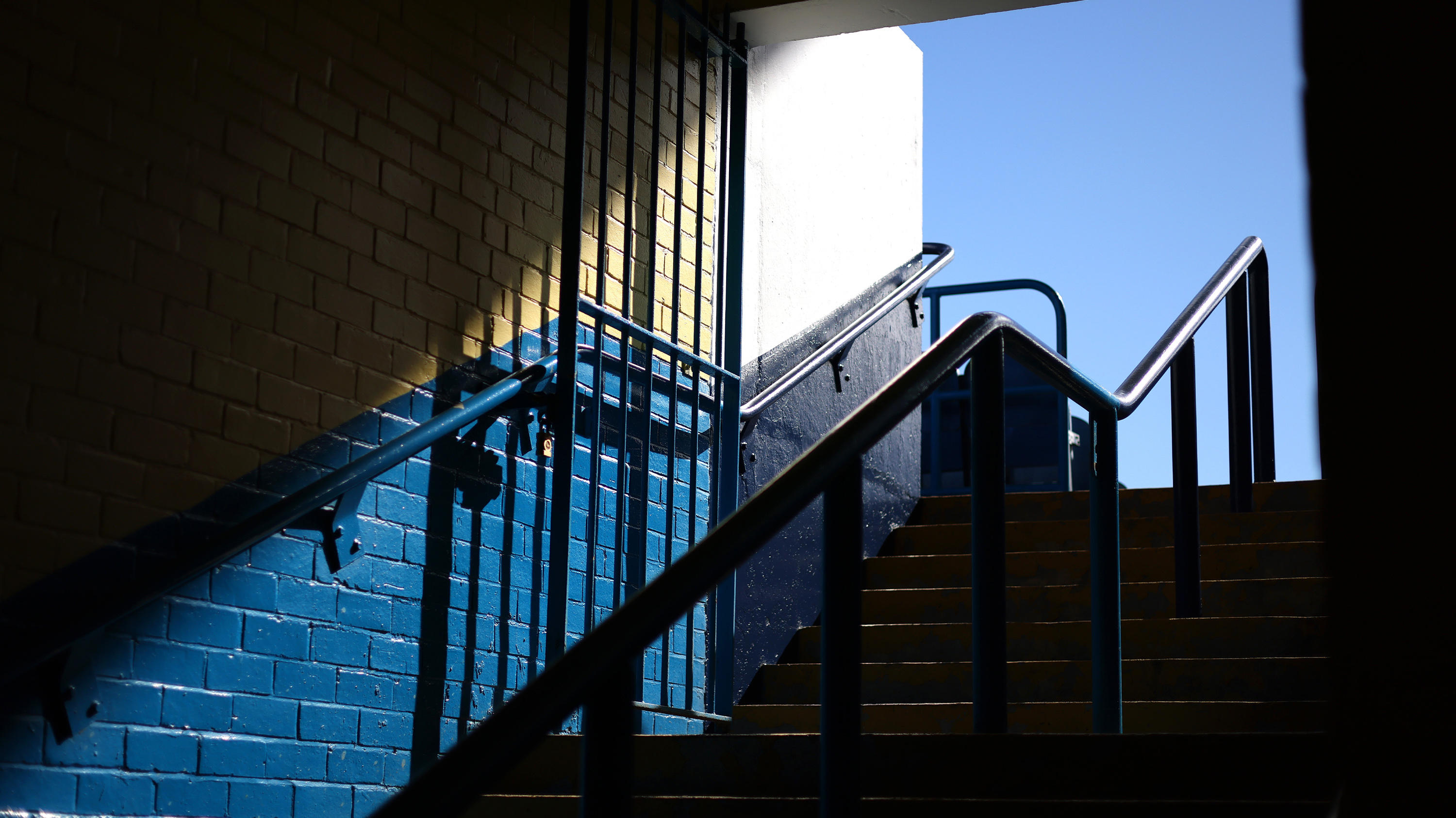 Elland Road South Stand Concourse Steps