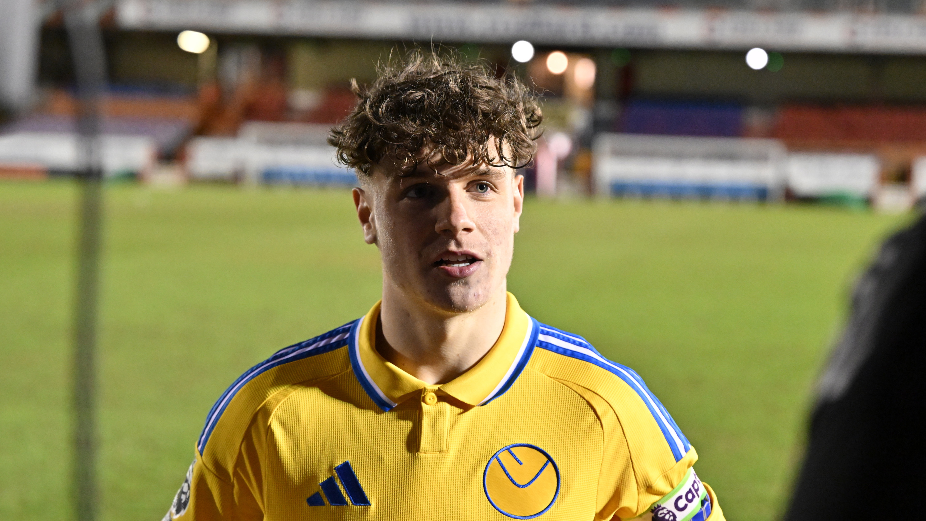 Rhys Chadwick post Aldershot IV