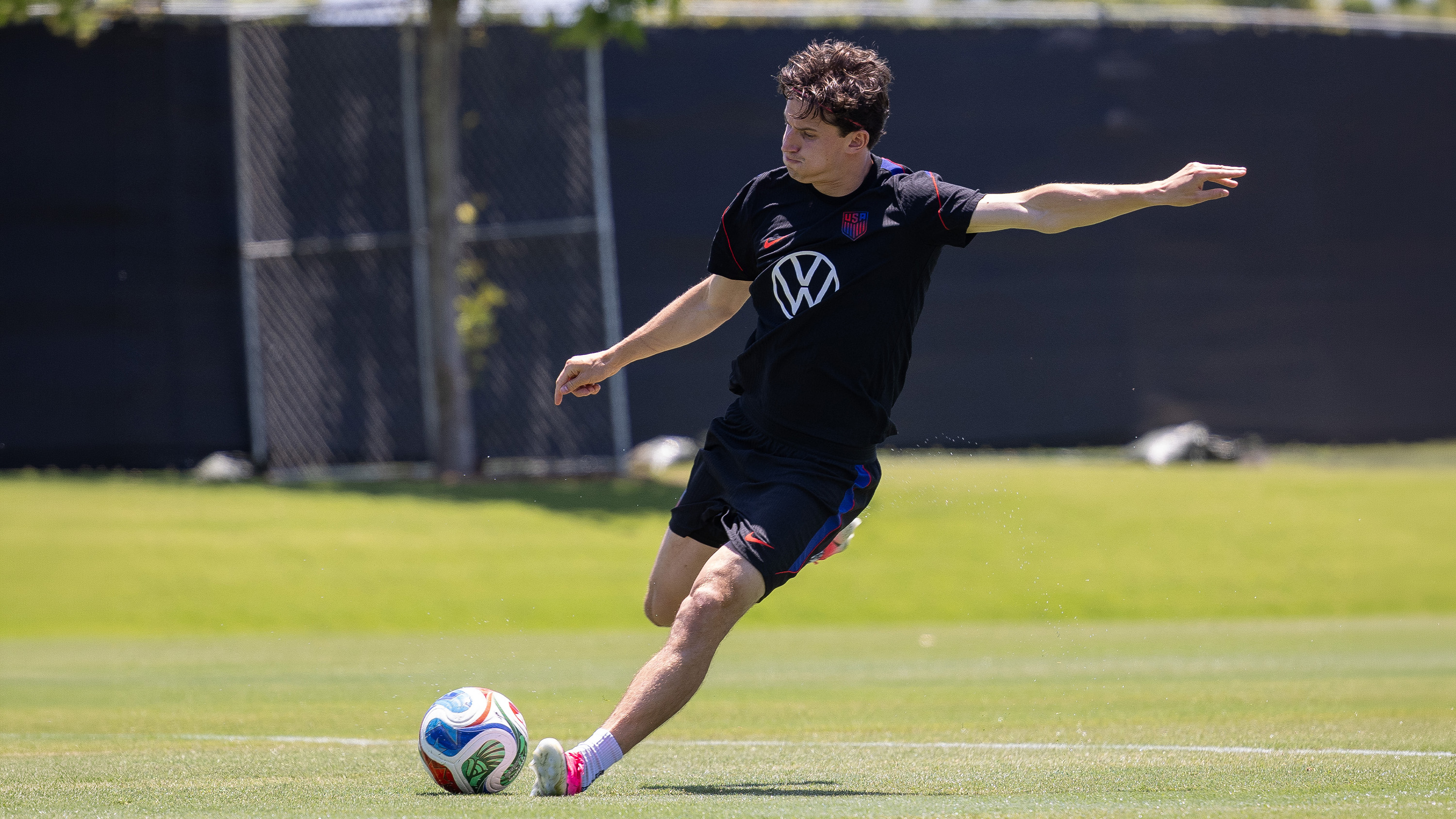 Brenden Aaronson USA June 26 Training