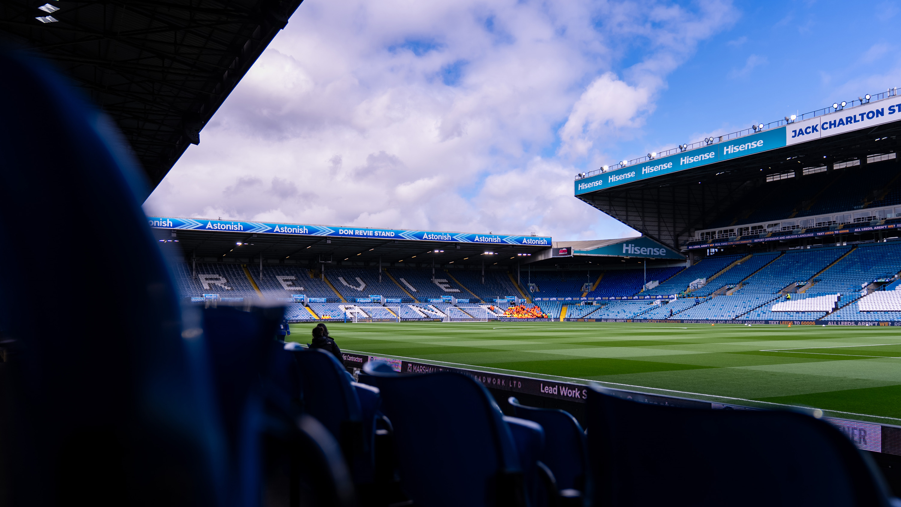 Elland Road sunny