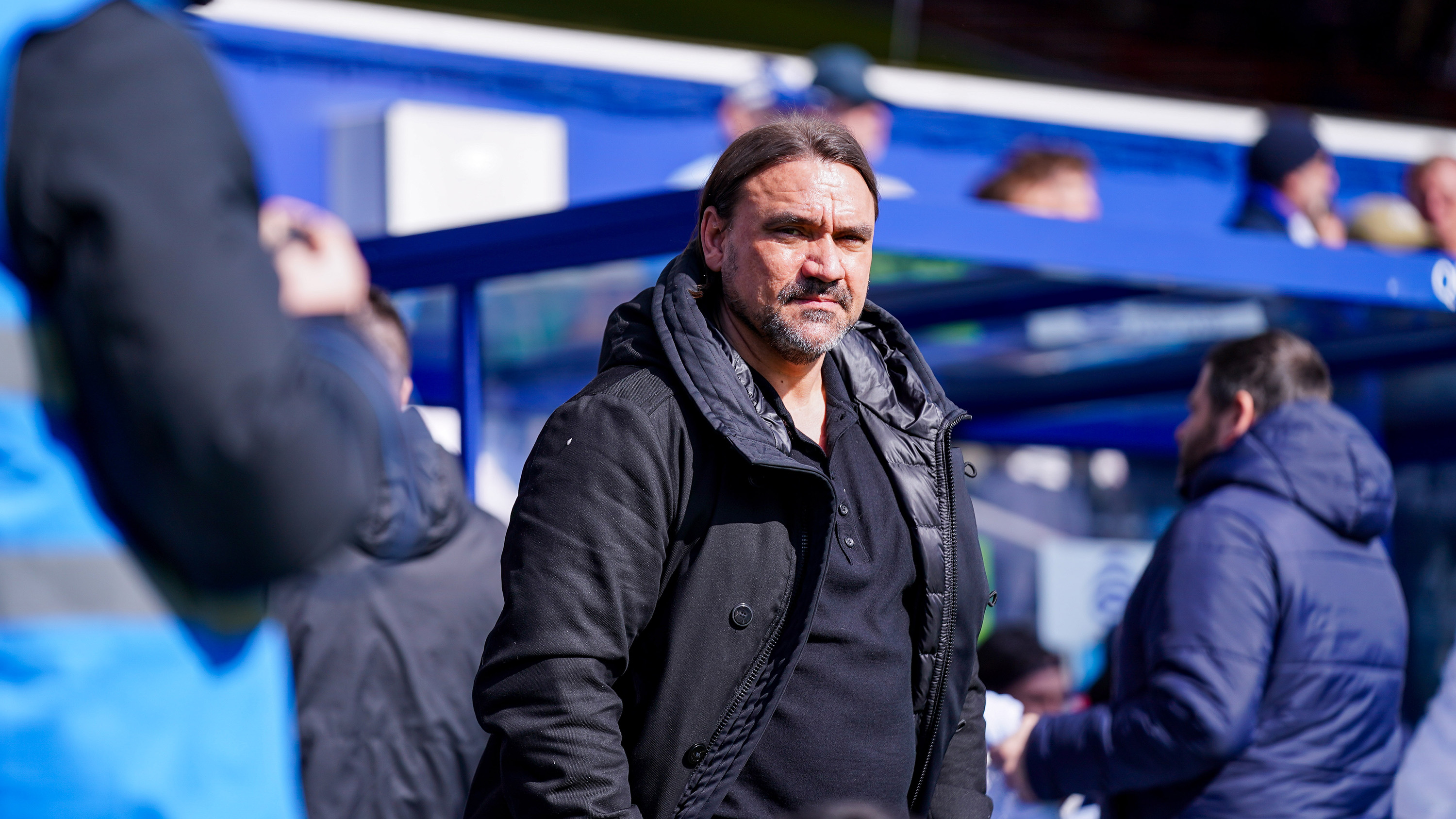 Daniel Farke at Loftus Road (1)