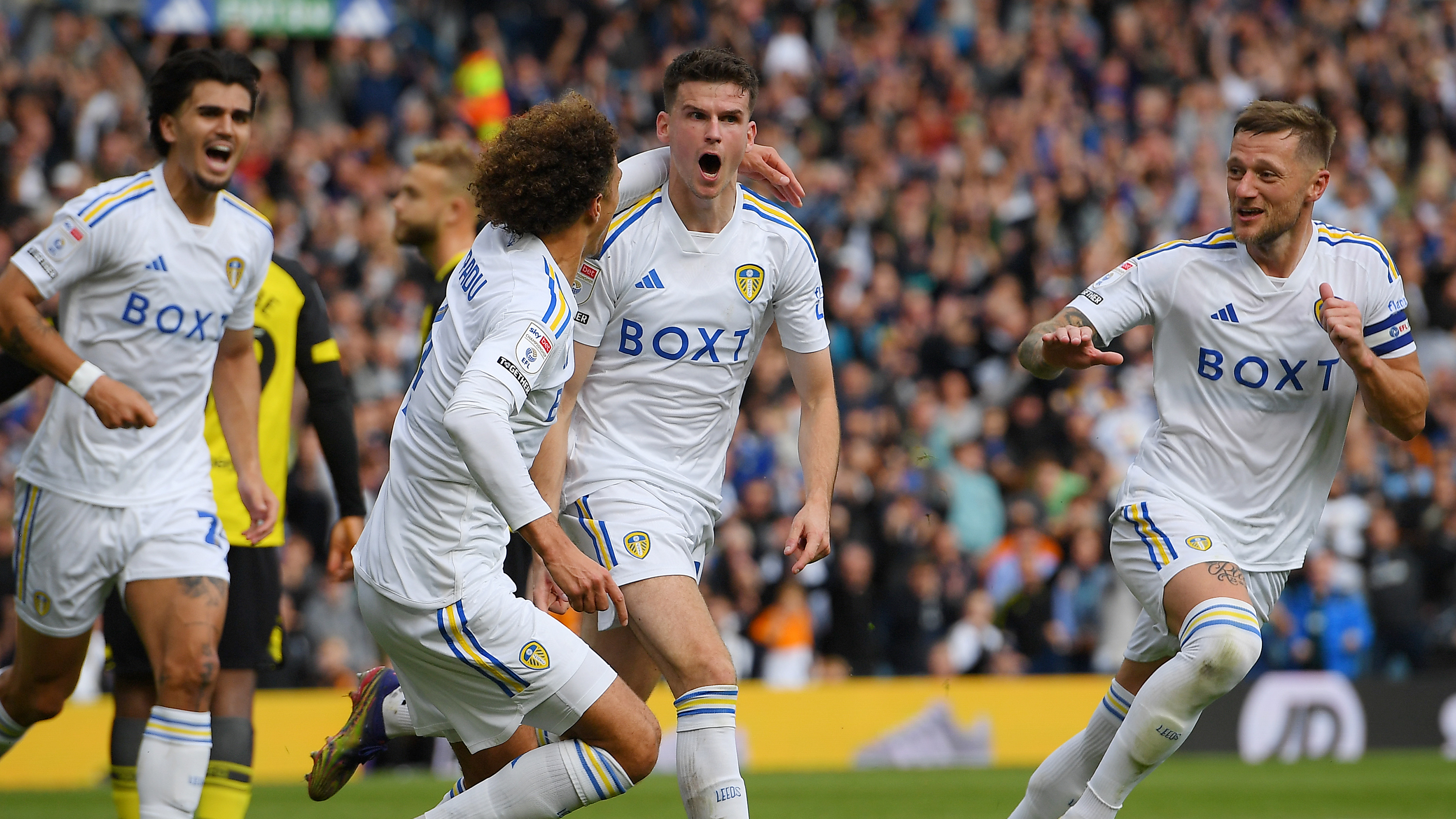 Sam Byram Watford Sept 23 Celebration