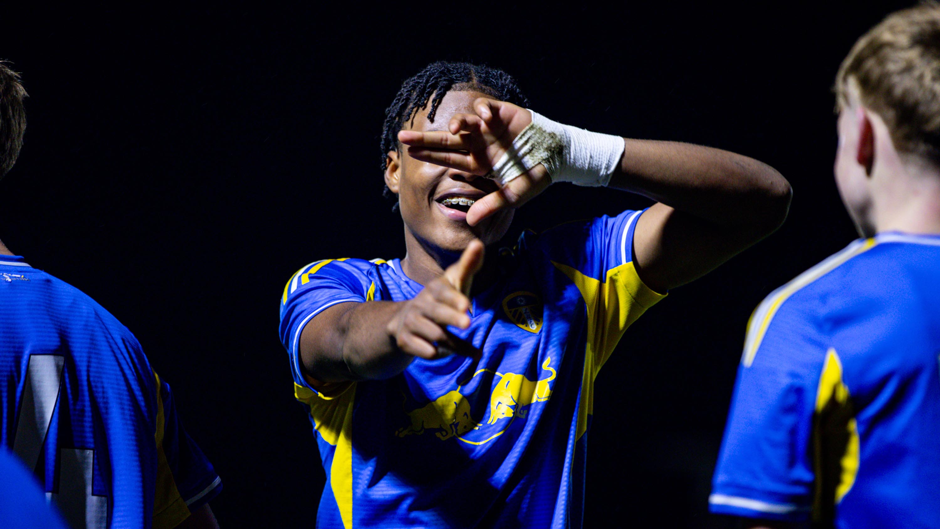 Njinko celebration vs Bristol City U18s