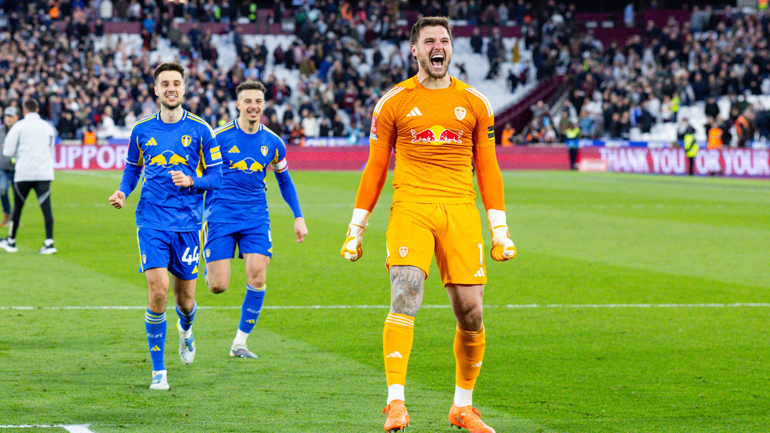 Lucas Perri Celebrations vs West Ham