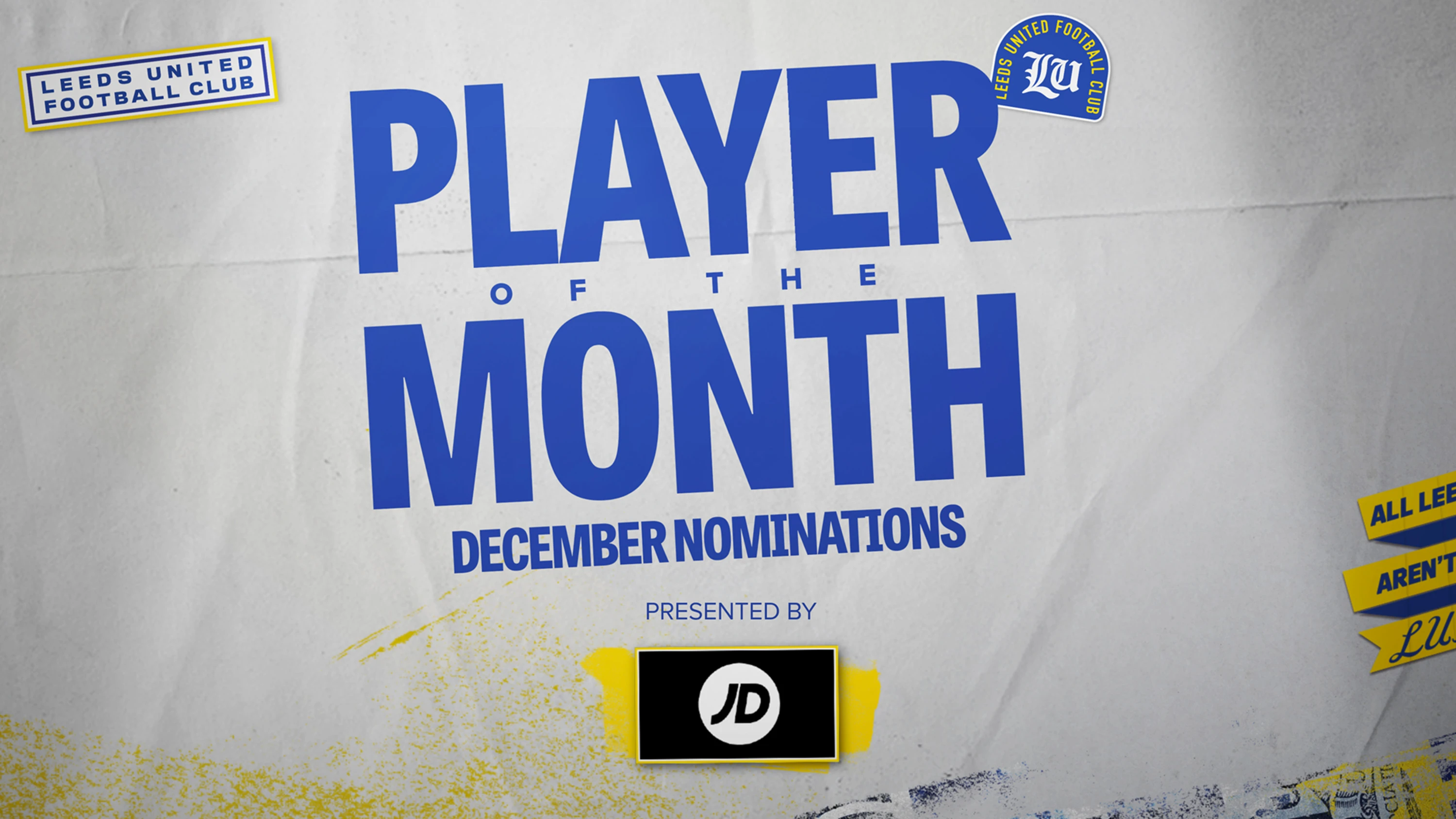 POTM December Nominations