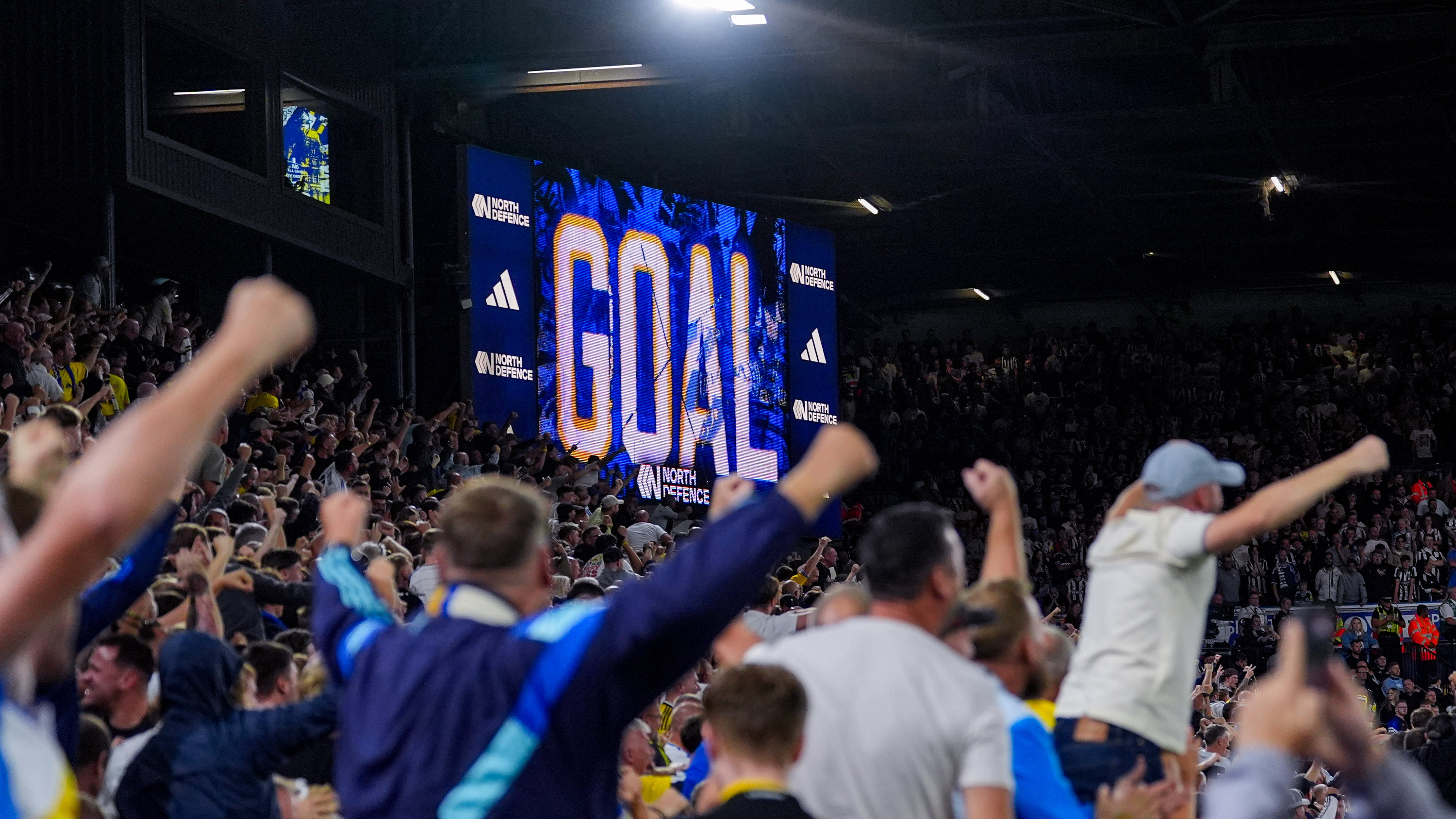 Big Screen Newcastle Sept 26 Goal Graphic
