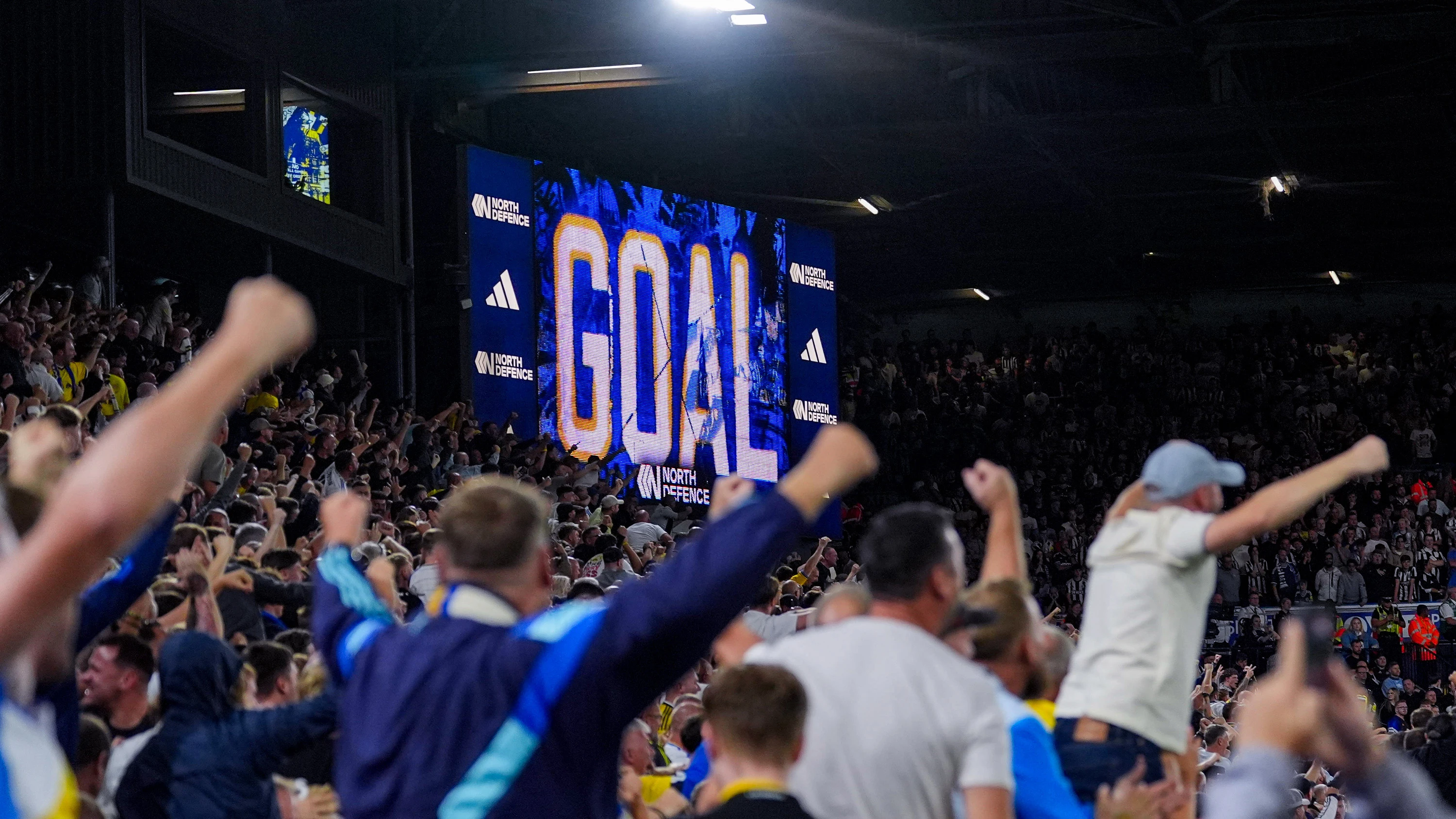 Big Screen Newcastle Sept 26 Goal Graphic