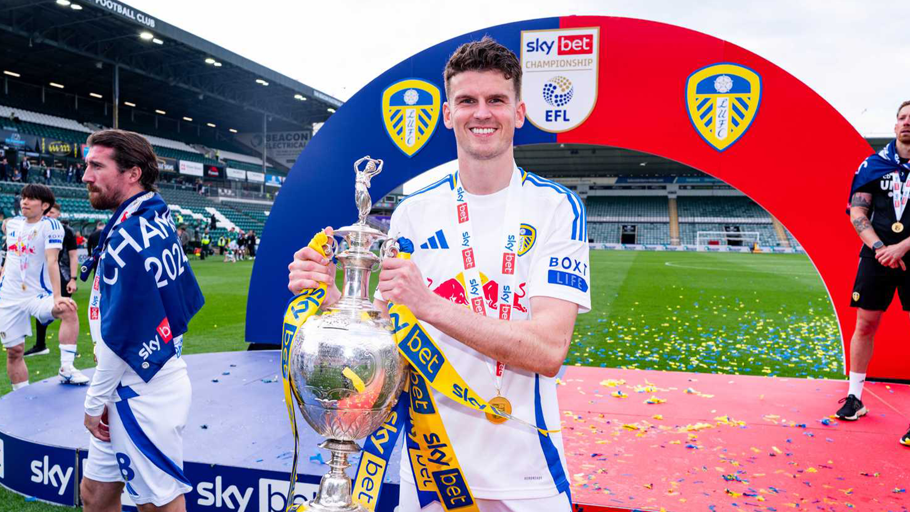 Sam Byram May 25 Championship Trophy