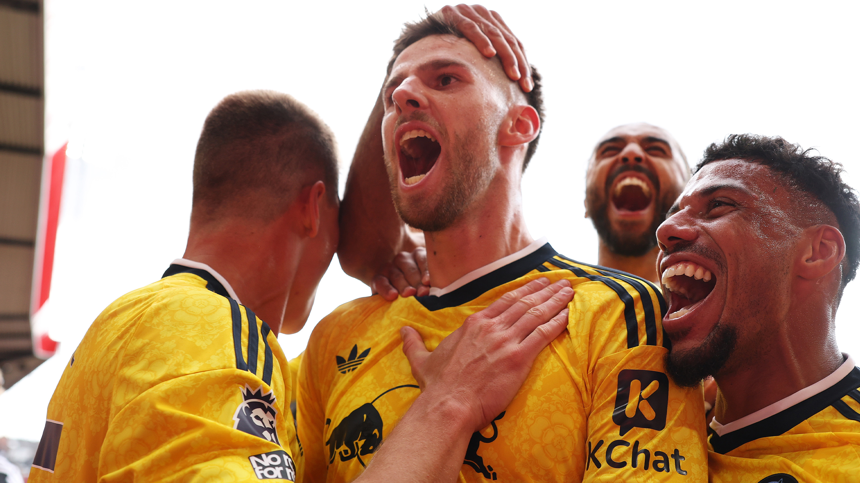Anton Stach Nottingham Forest Aug 26 Celebrating goal