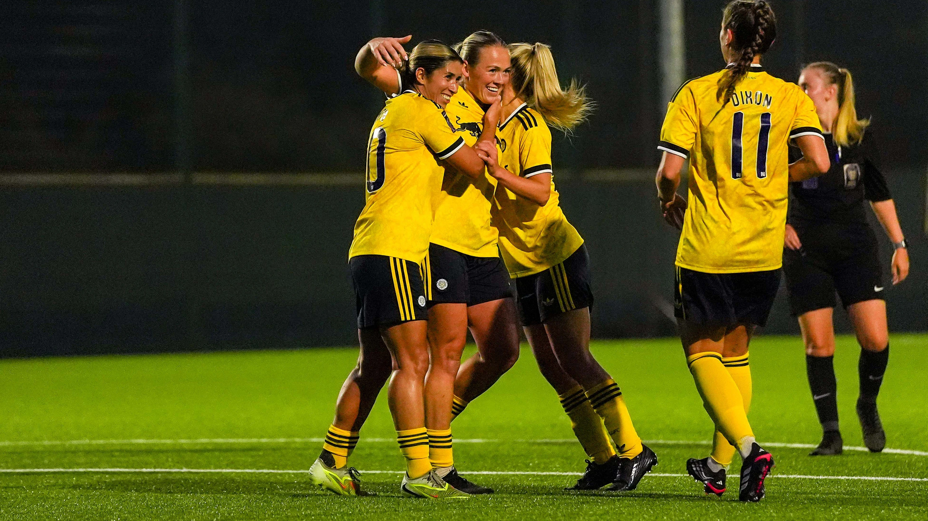 Amy Woodruff Cover Halifax (A) Cup Aug 27 Goal Celebration