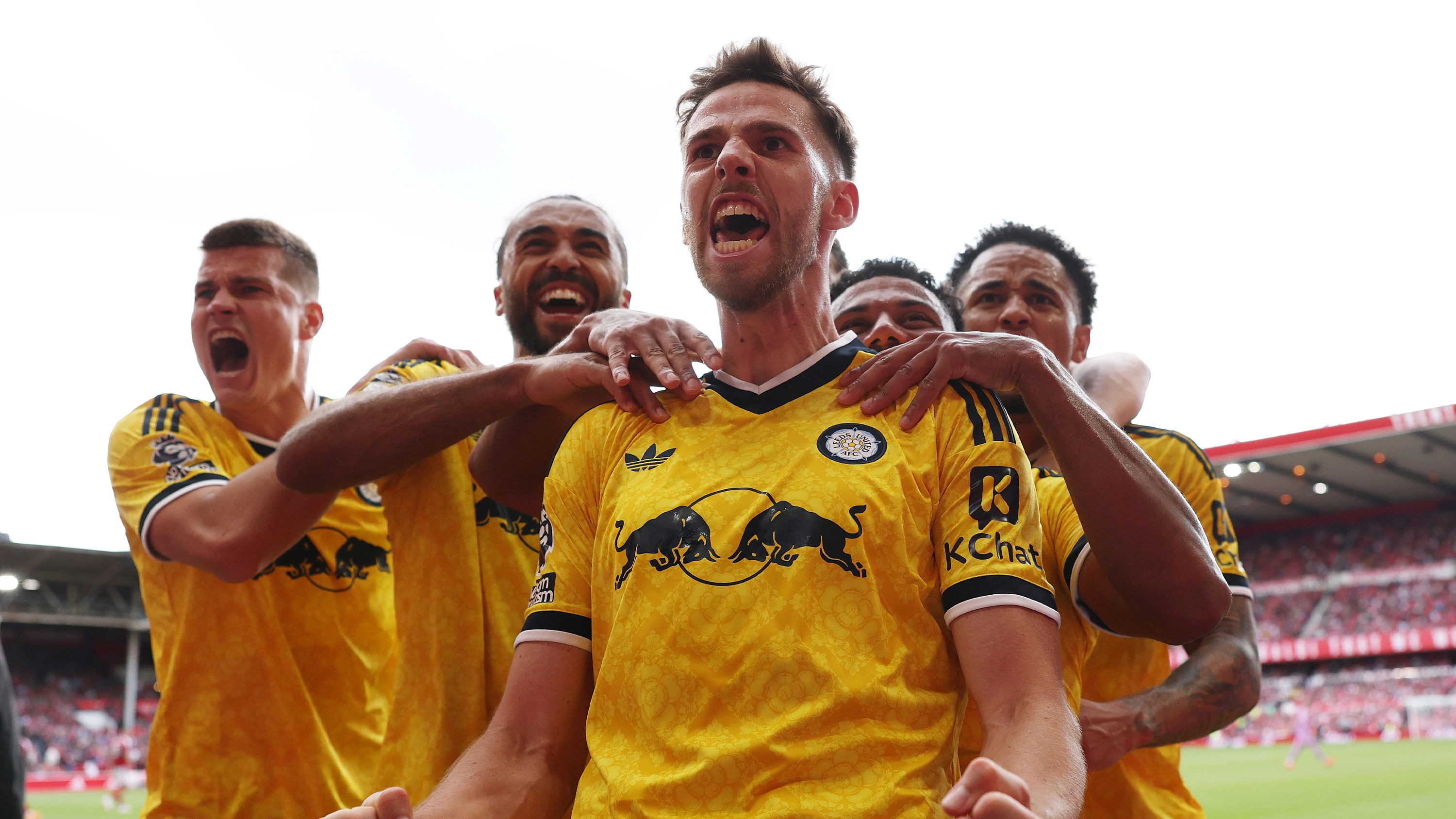 Anton Stach Nottingham Forest Aug 26 Celebration