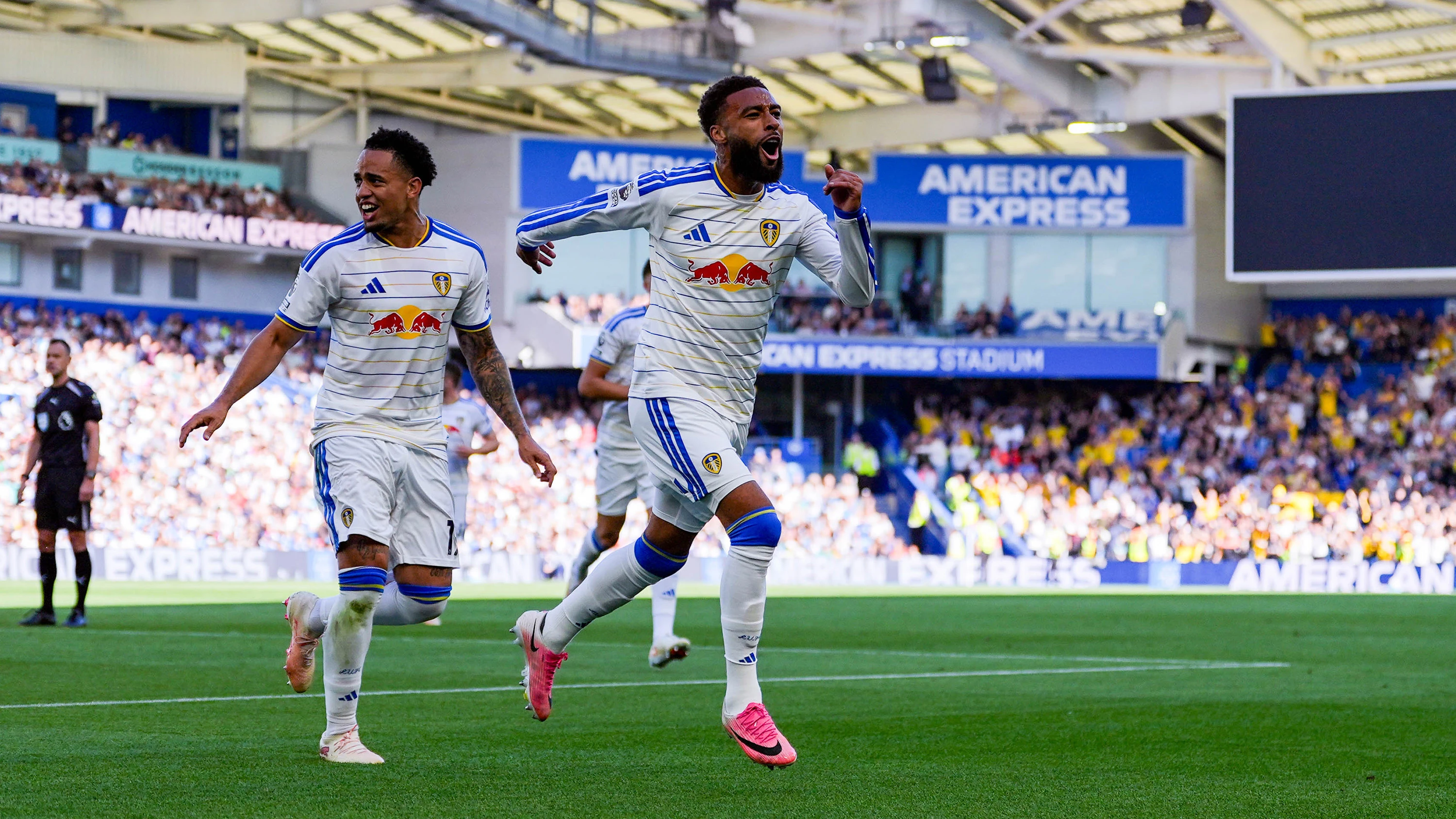 Jayden Bogle Celebration Brighton Away September 2026