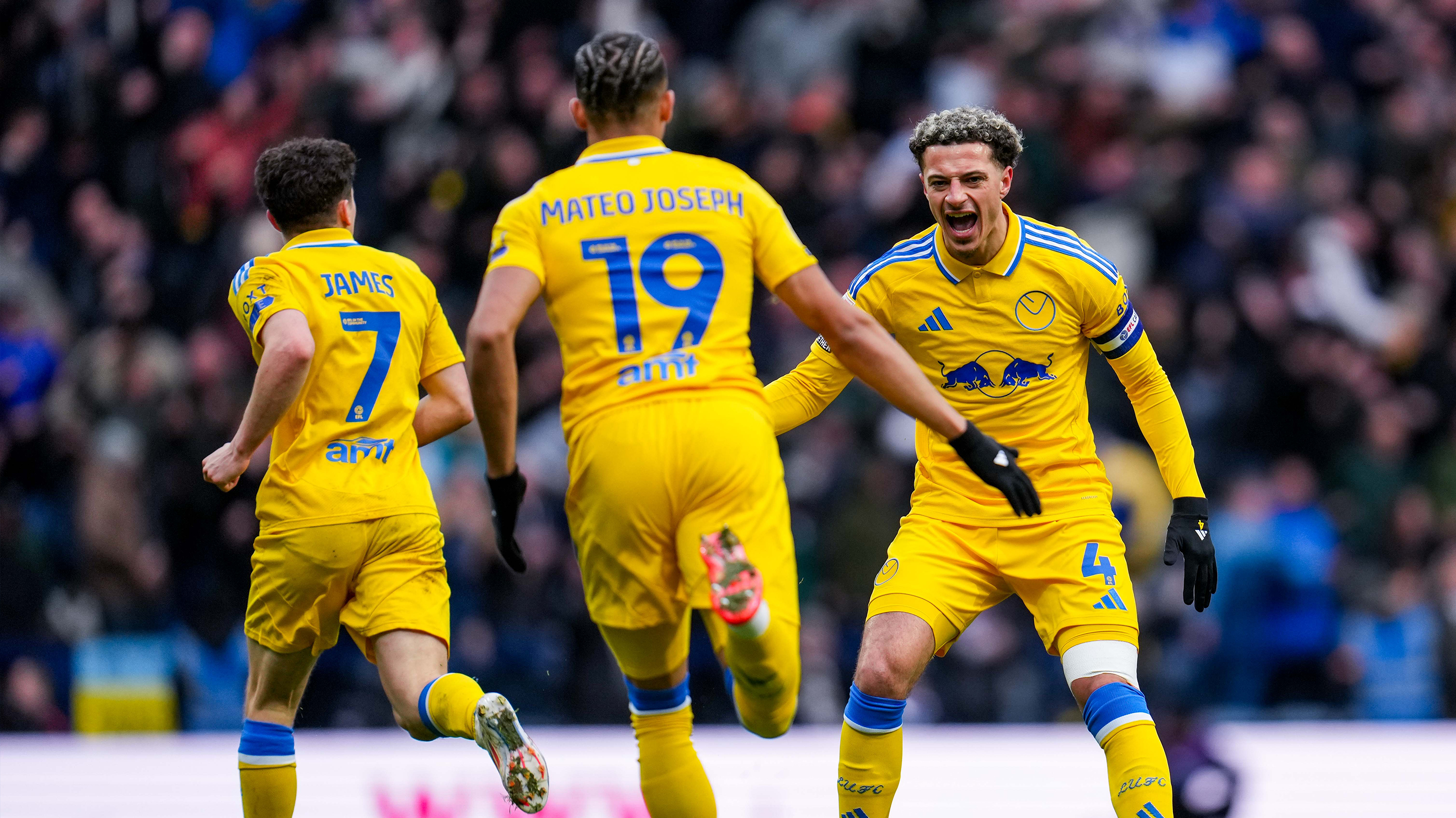 Preston North End Ethan Ampadu Mateo Joseph Dan James