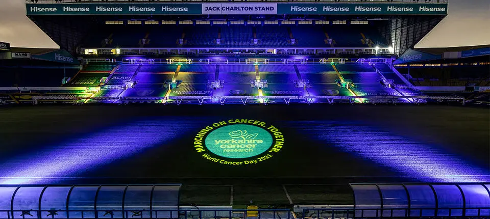 World Cancer Day stadium banner.jpg