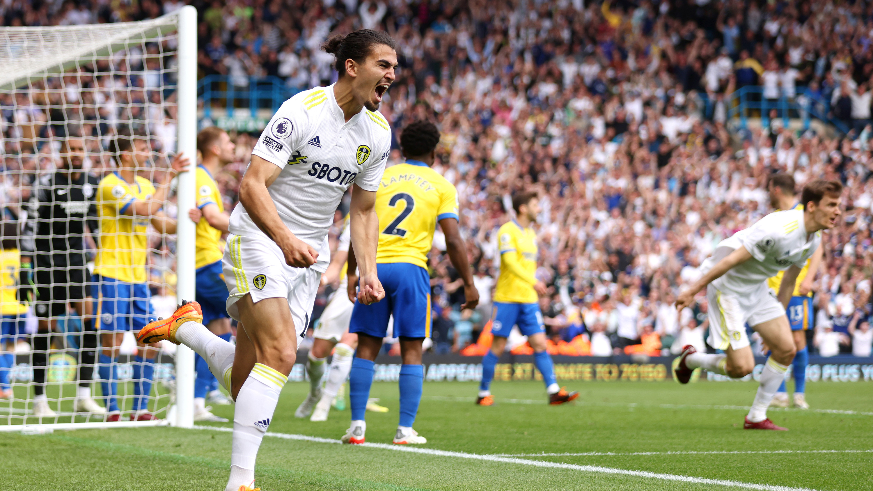 Pascal Struijk Brighton May 22 Celebrating Goal
