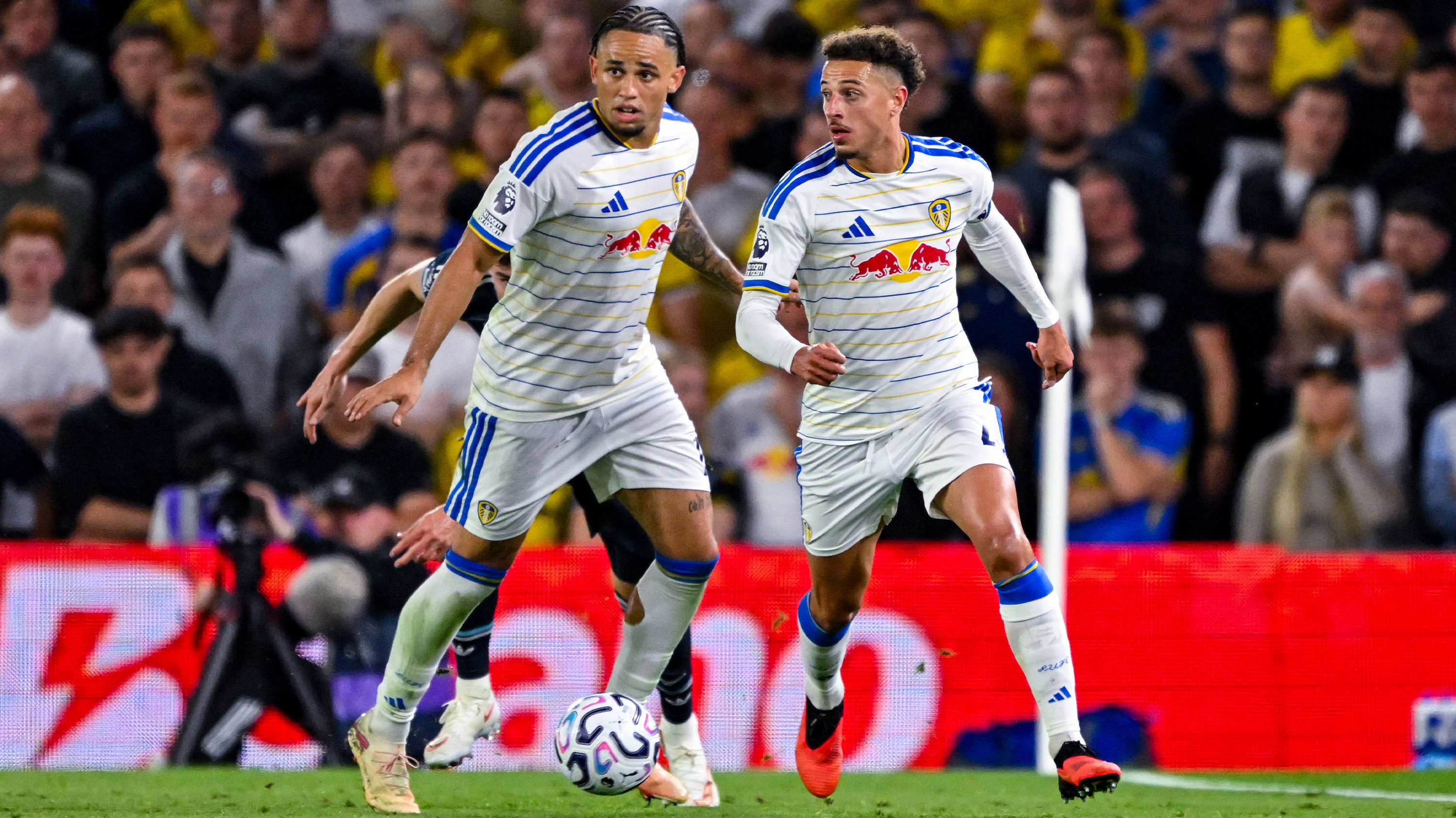Noah Okafor & Ethan Ampadu FPL Cover Oct 06 Action Shot