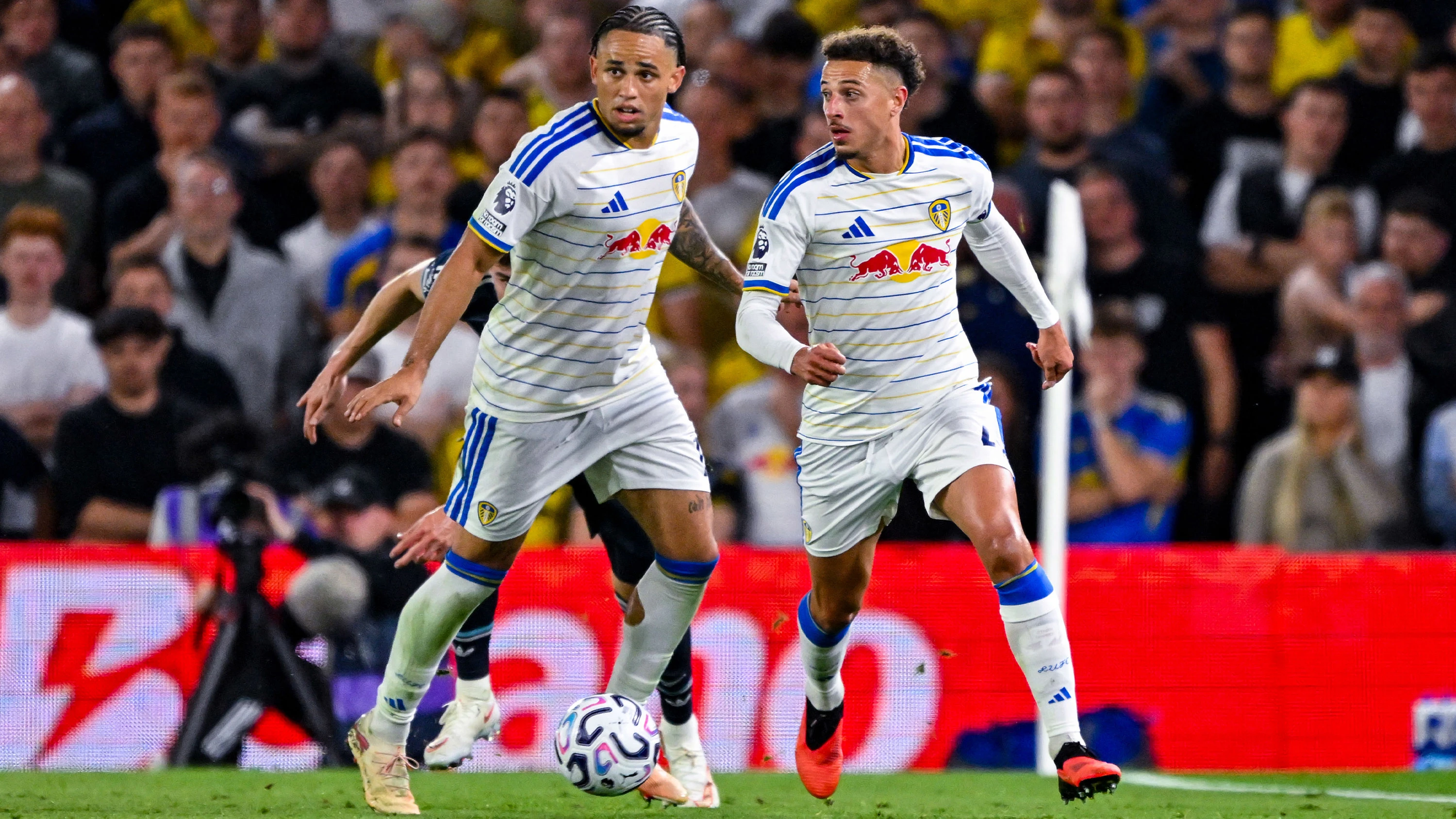 Noah Okafor & Ethan Ampadu FPL Cover Oct 06 Action Shot