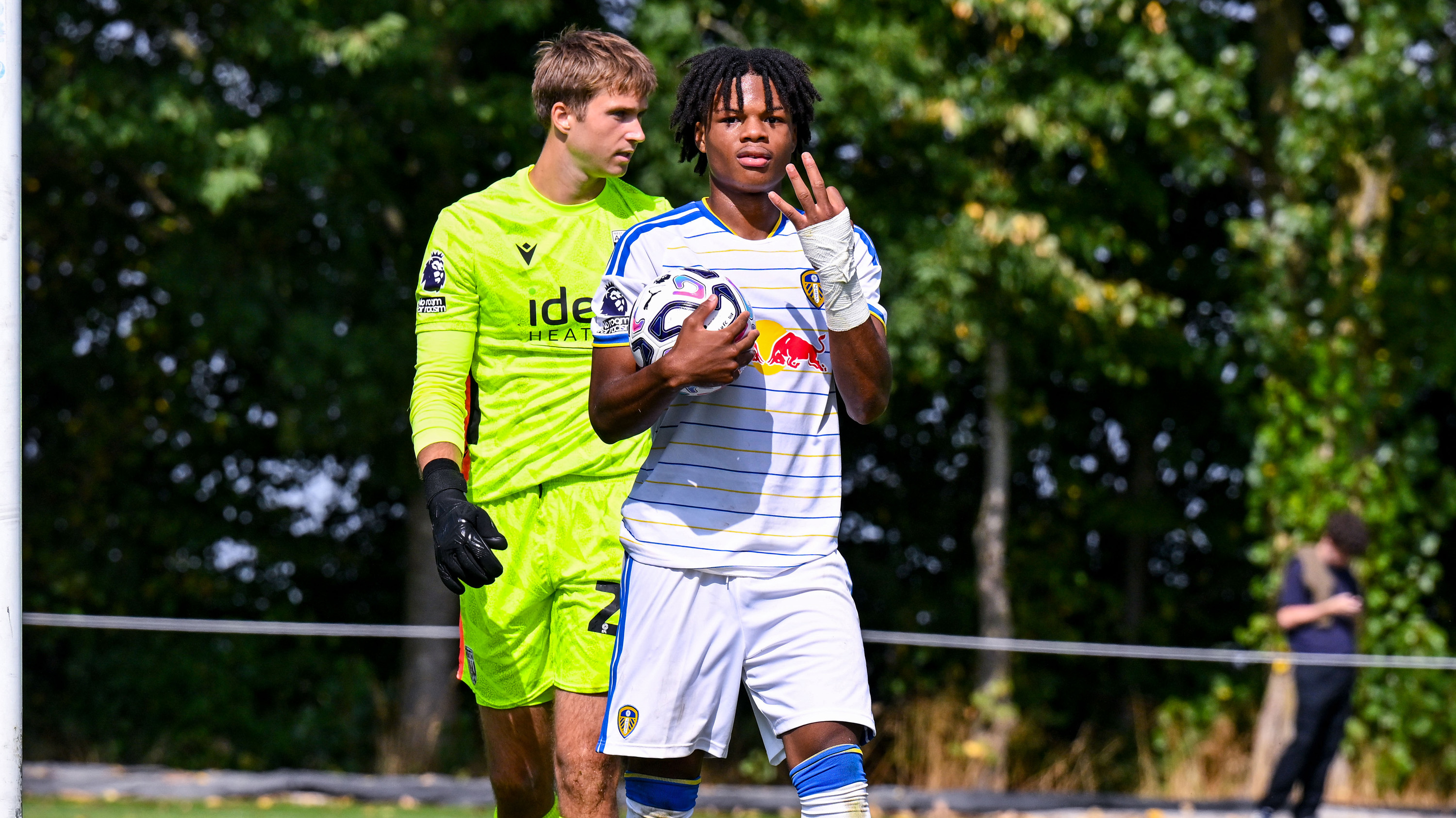 Match report cover - Carrick Njinko cele WBA U21 Aug 26 