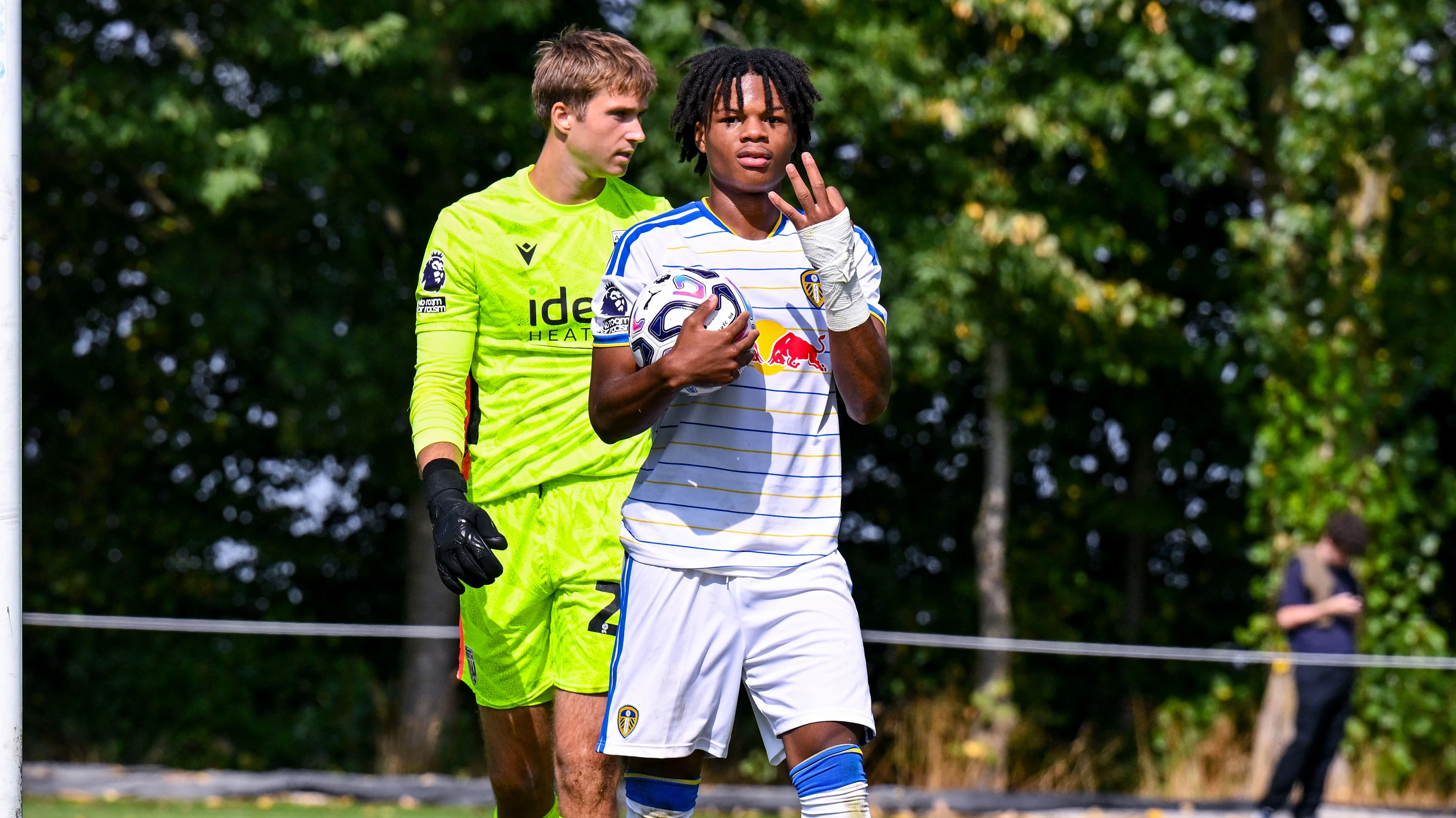 Match report cover - Carrick Njinko cele WBA U21 Aug 26