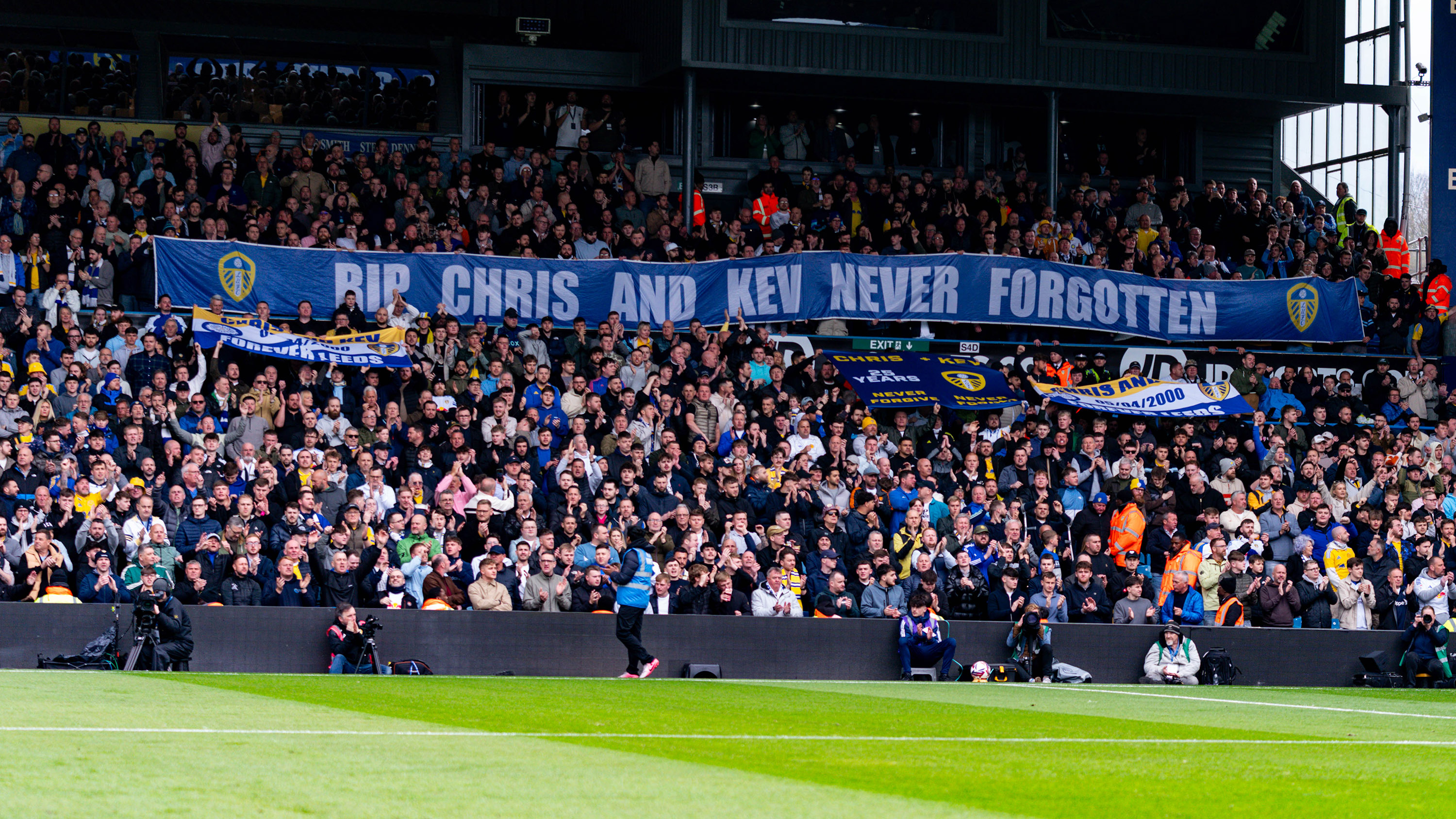 Chris and Kev Banner