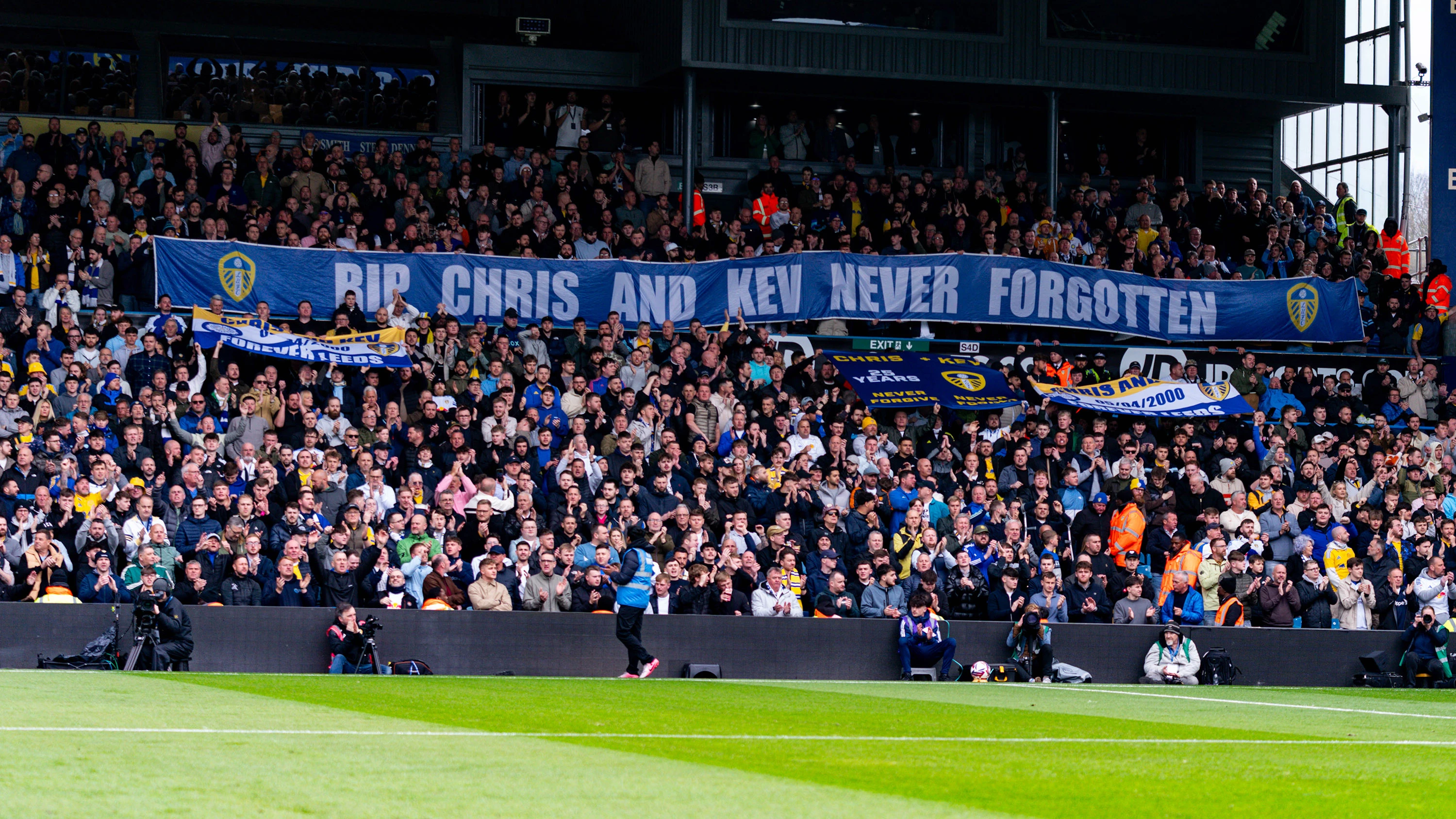 Chris and Kev Banner