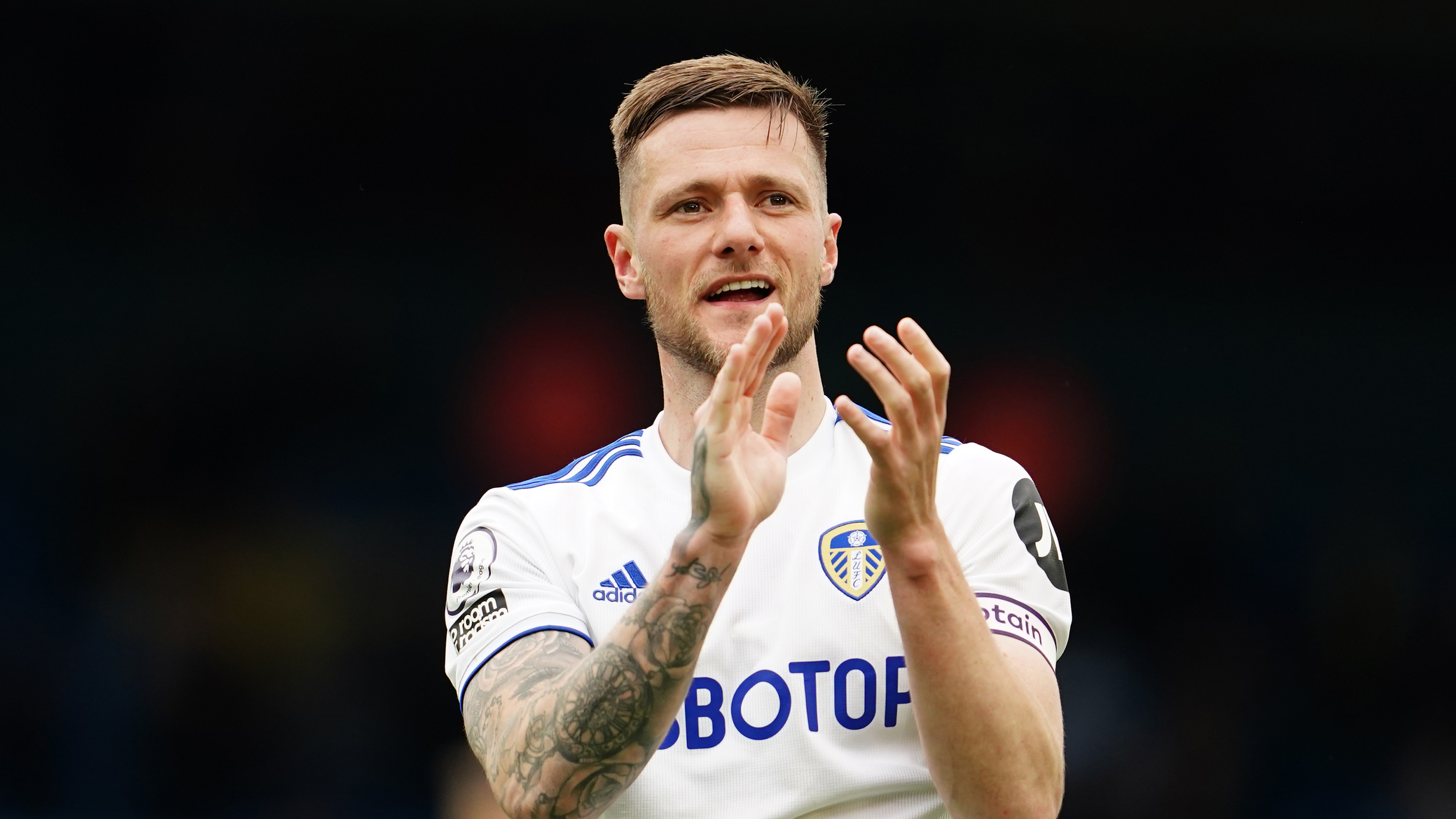 Liam Cooper Clapping Header