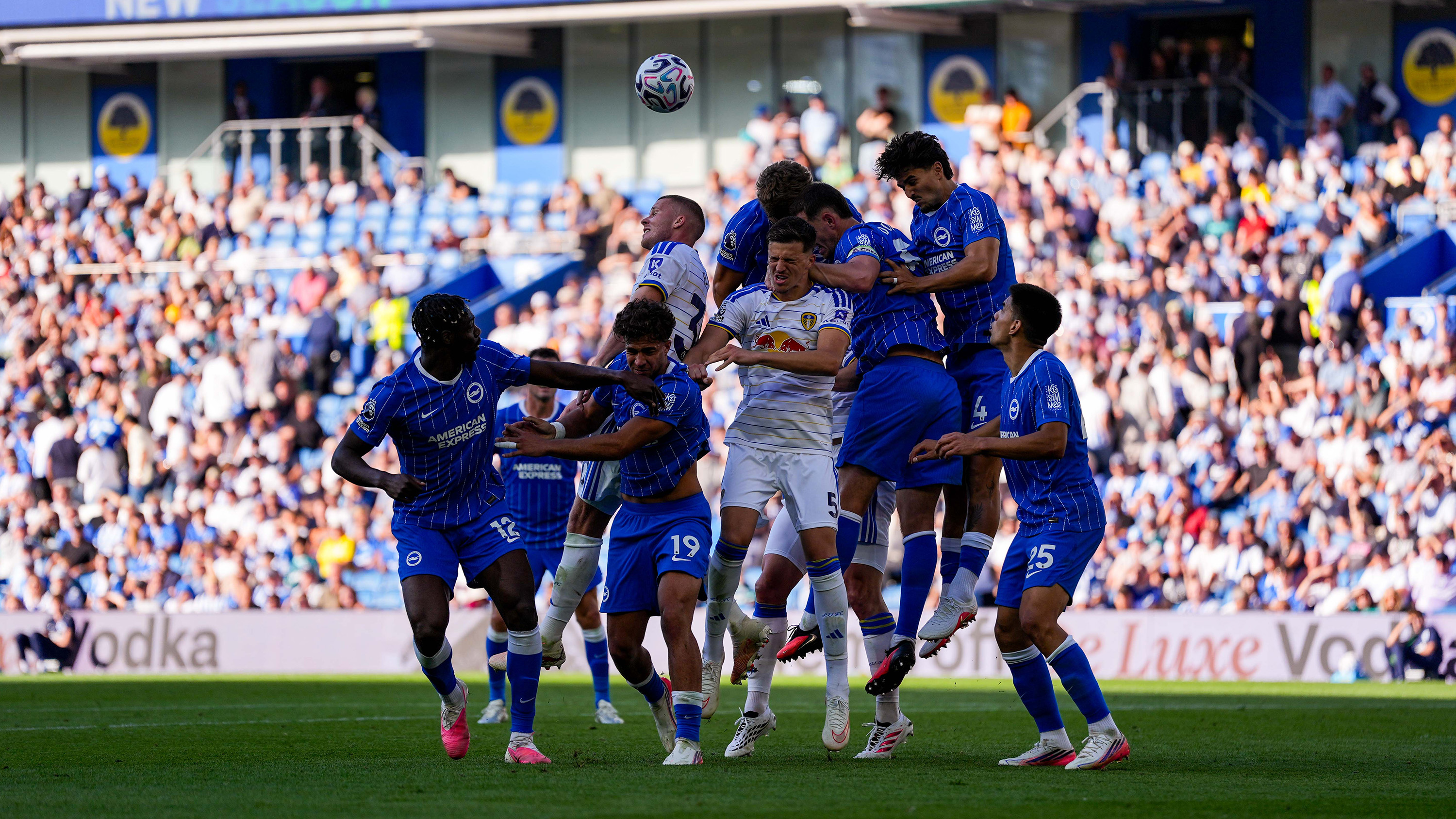 Nico Elvedi Brighton Sept 26 Heading ball clear