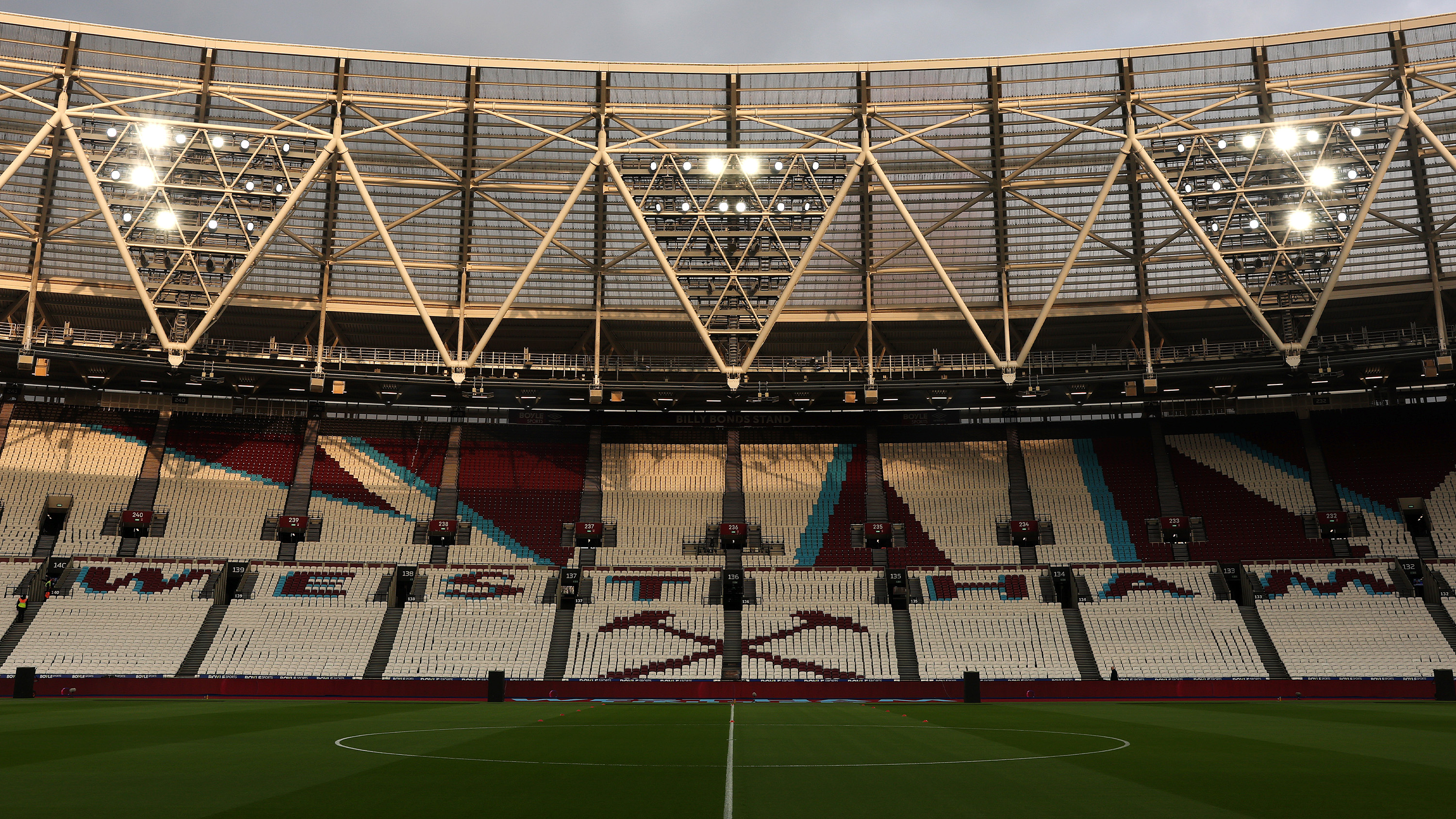 London Stadium West Ham Dusk