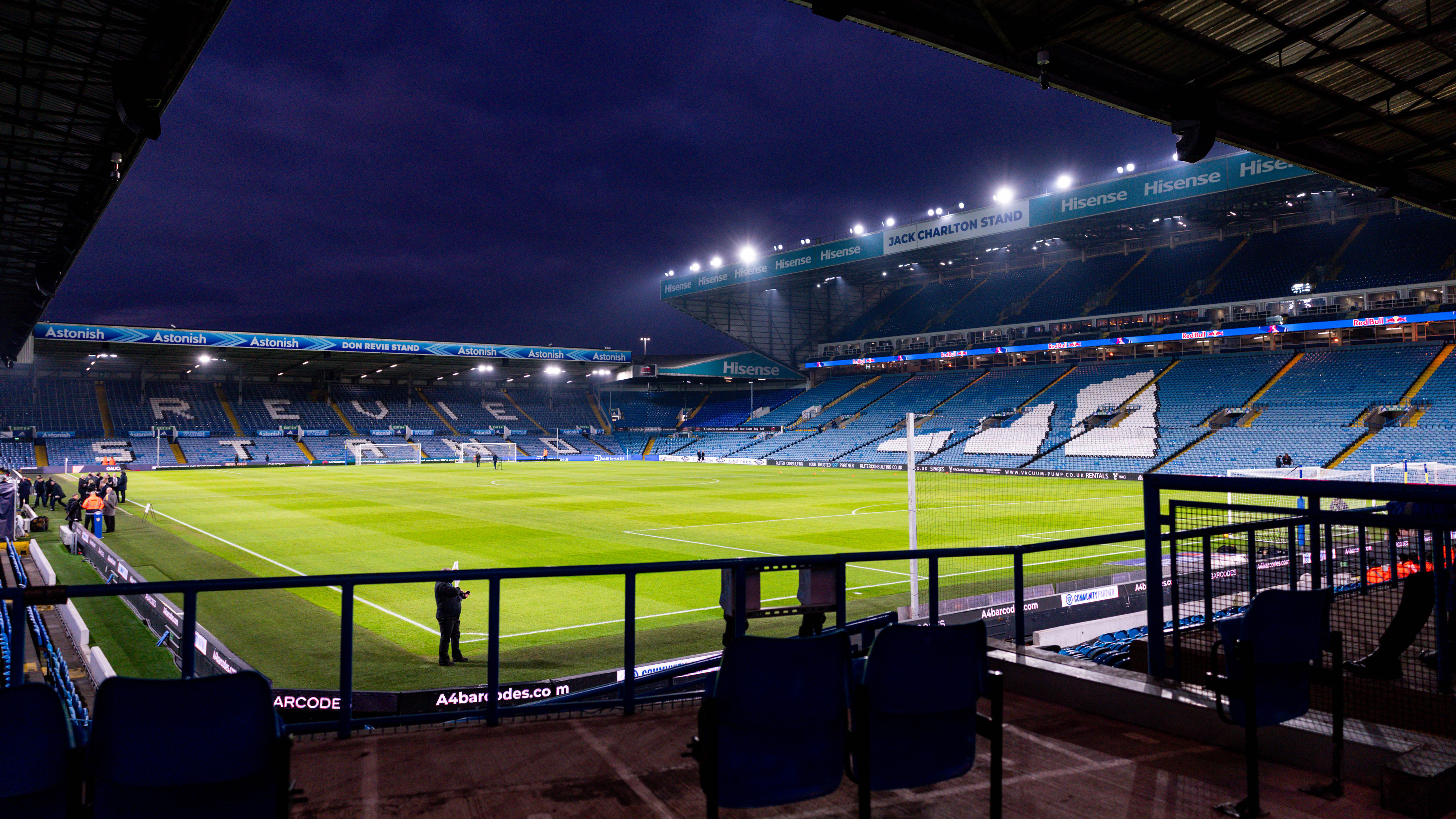 ELLAND ROAD NIGHT NORWICH