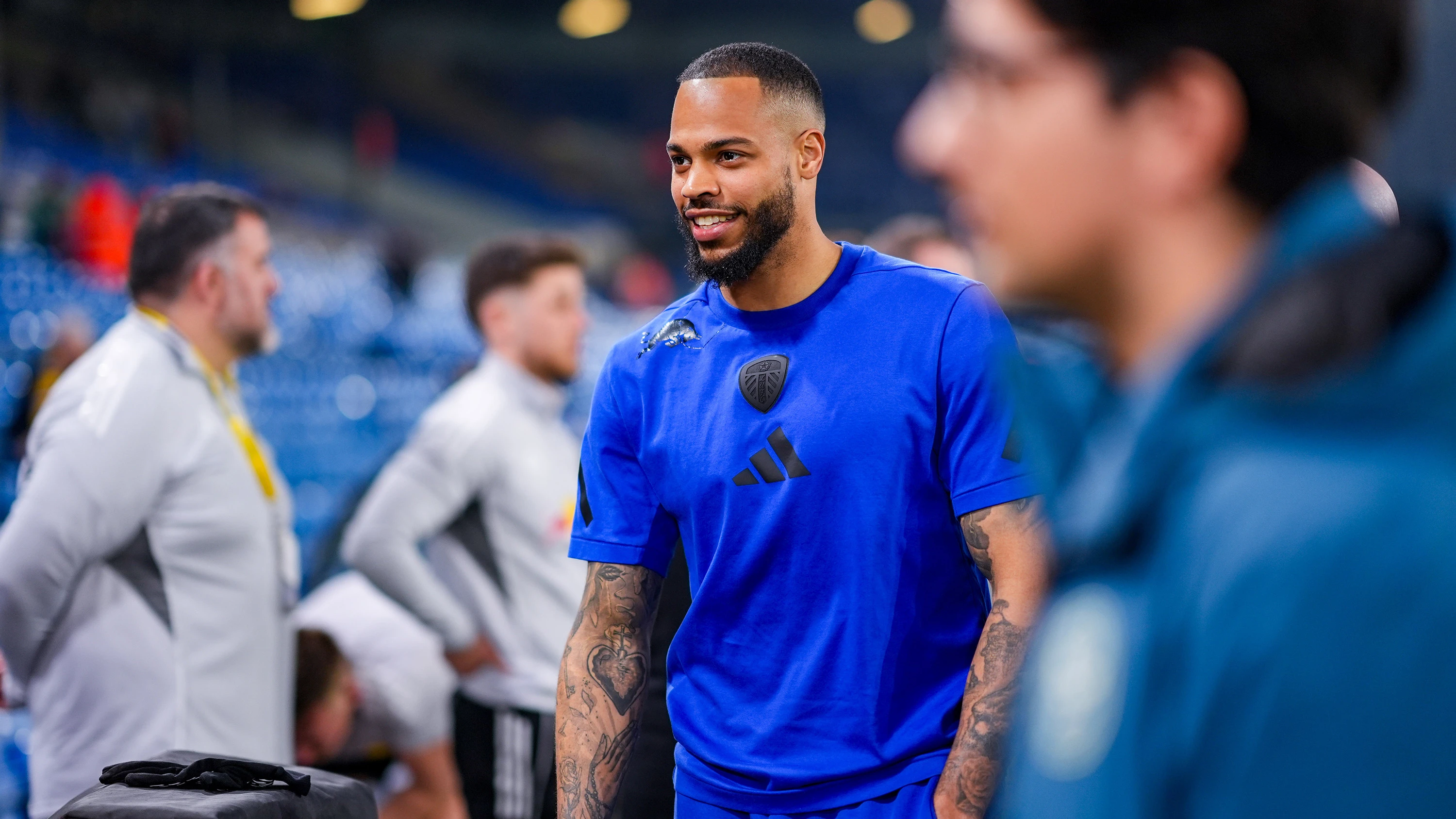 Lukas Nmecha ER arrival